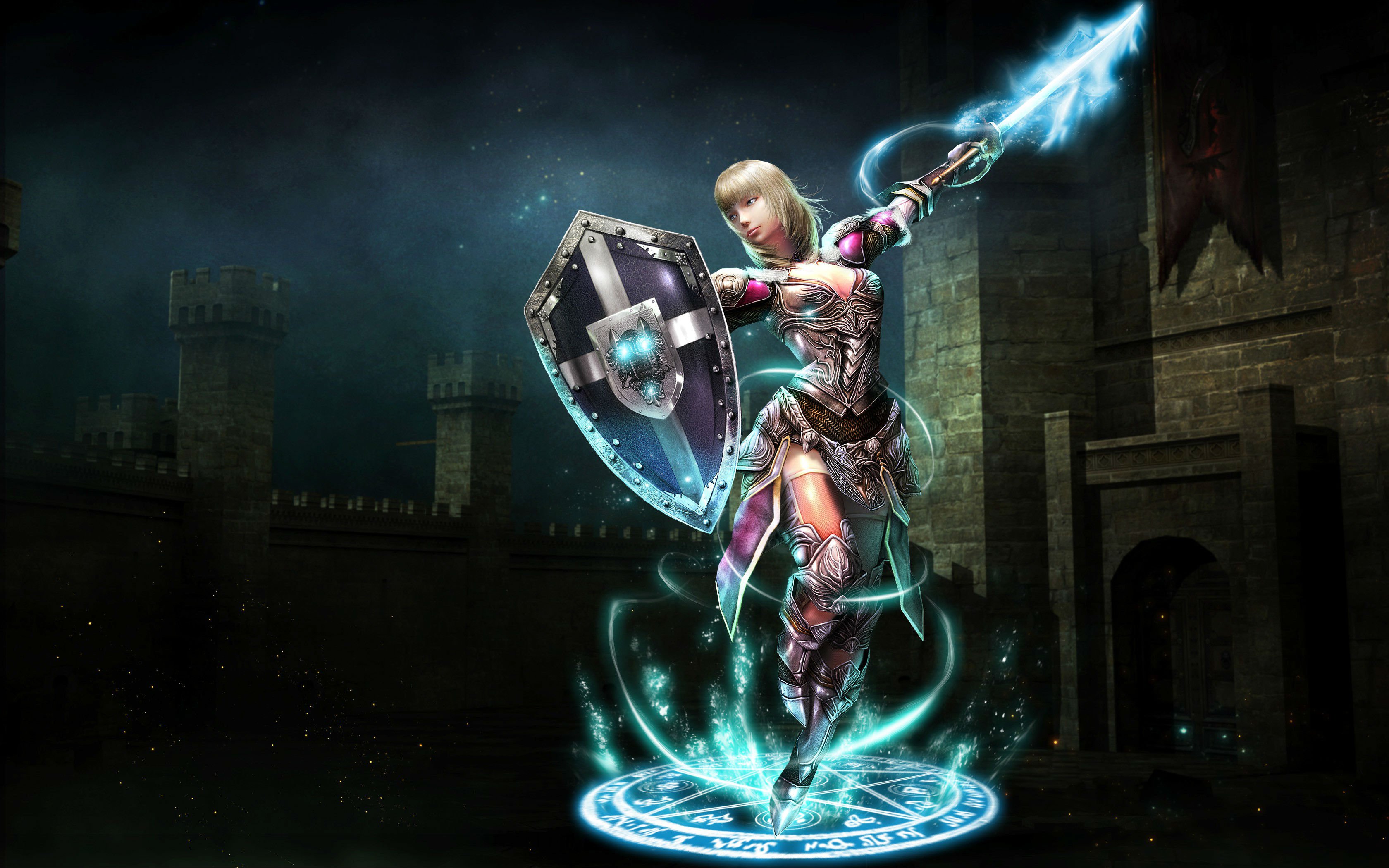 ROSH ONLINE fantasy mmo rpg action fighting 1rosho return karos hero heroes detail warrior artwork magic poster girl wallpaperx2100