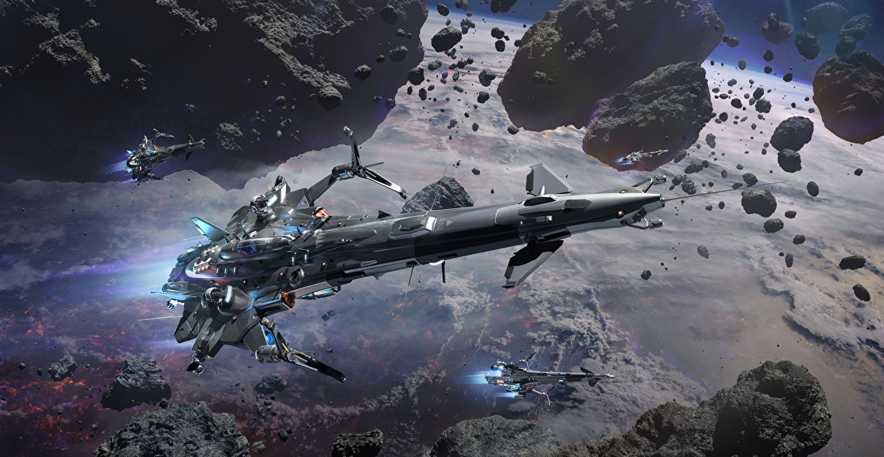 Photos Star Conflict Starship vdeo game Flight