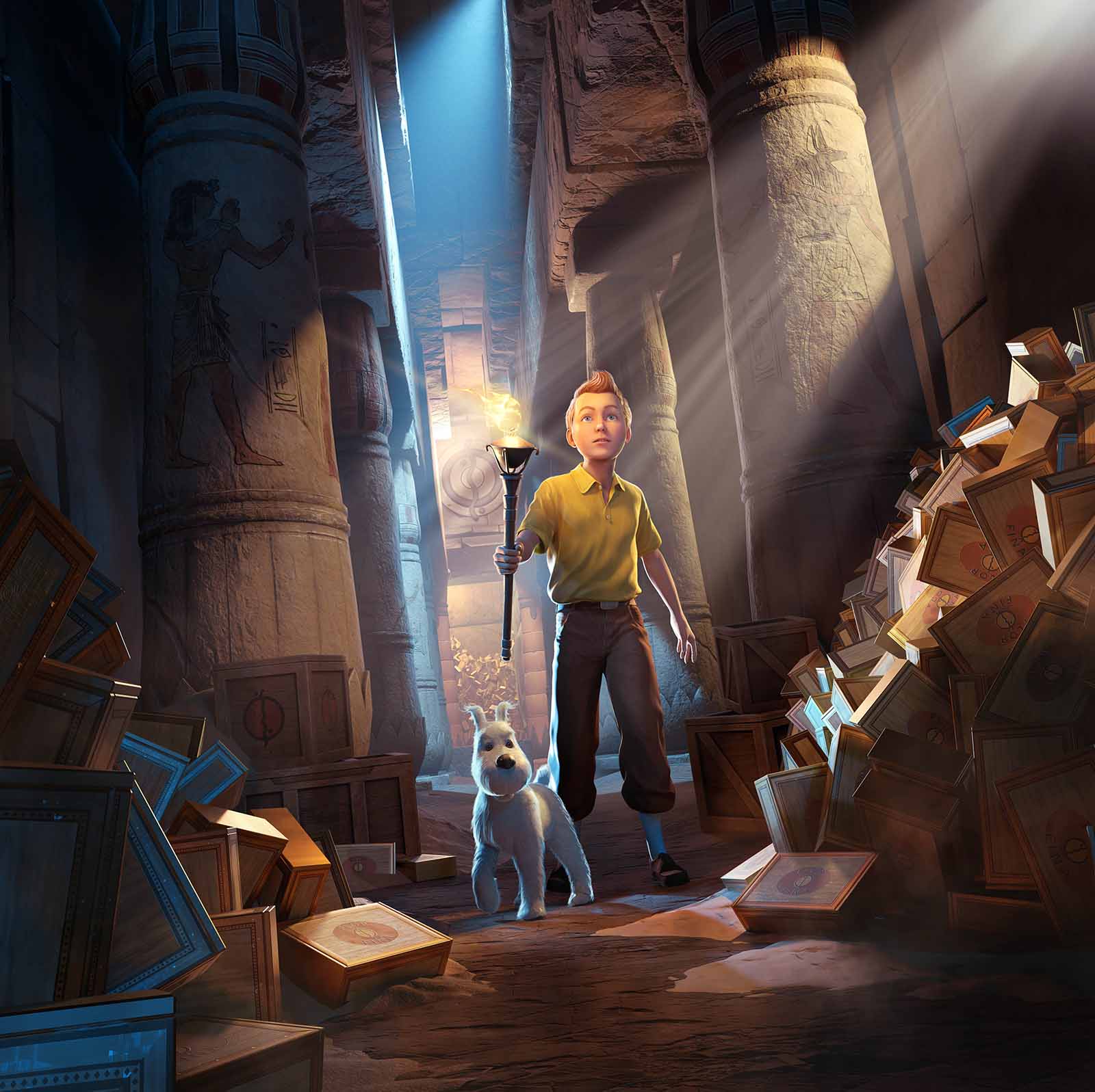 Tintin Reporter of the Pharaoh: The game is now available!