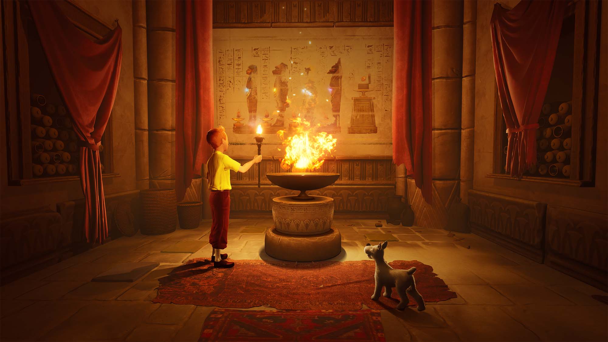 Discover the first screens for Tintin Reporter