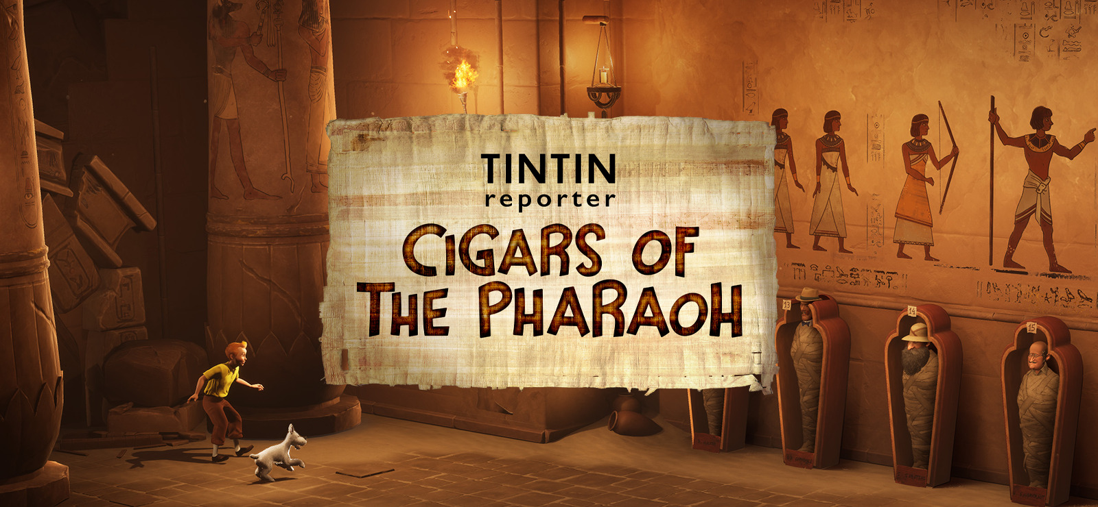 Tintin returns for more sleuthing this November in Tintin Reporter Cigars of the Pharaoh
