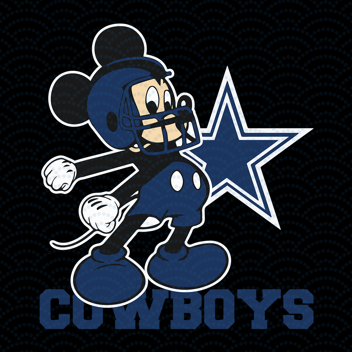 Dallas Cowboys Mickey Mouse Wallpapers - Wallpaper Cave