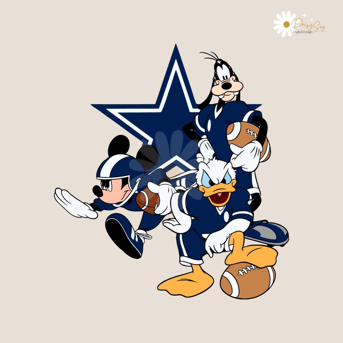 Dallas Cowboys Mickey Mouse Wallpapers - Wallpaper Cave