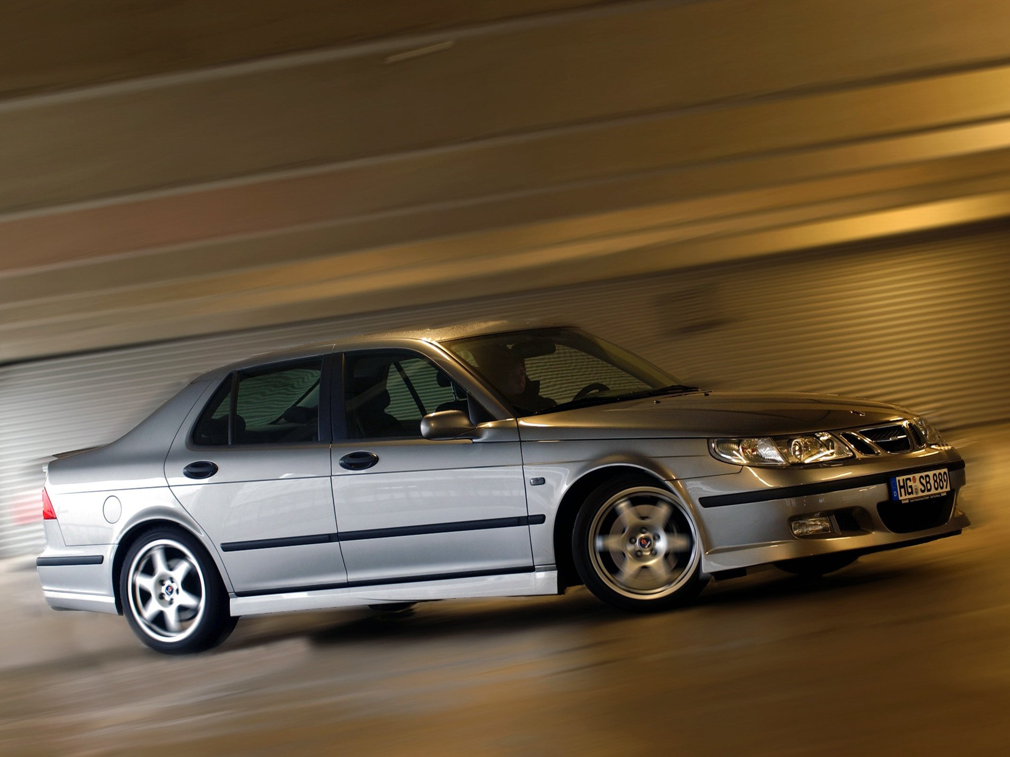 Hirsch Saab 9 5 Aero Tuning Wallpaperx1536