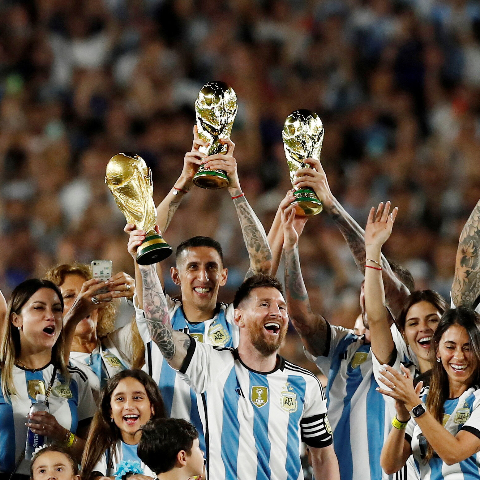 Argentina's World Cup Champions Gather for First Time Since Qatar