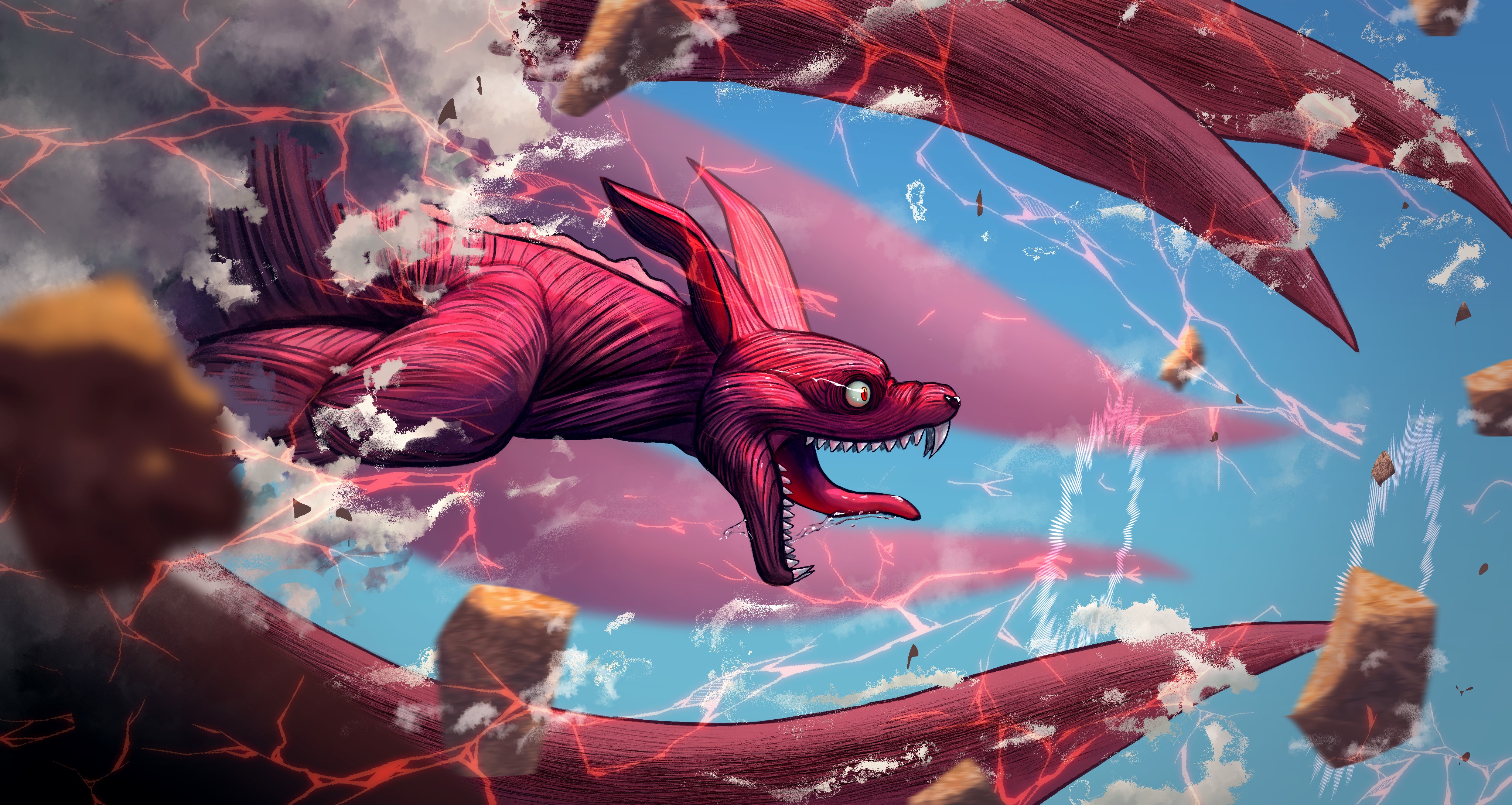 Nine Tails In 4K Ultra HD By しう