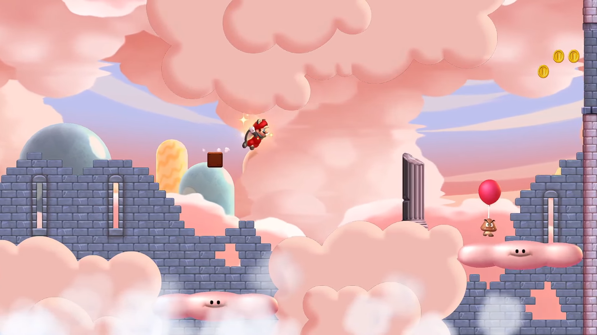 Cloudy Super Mario Bros. U 2