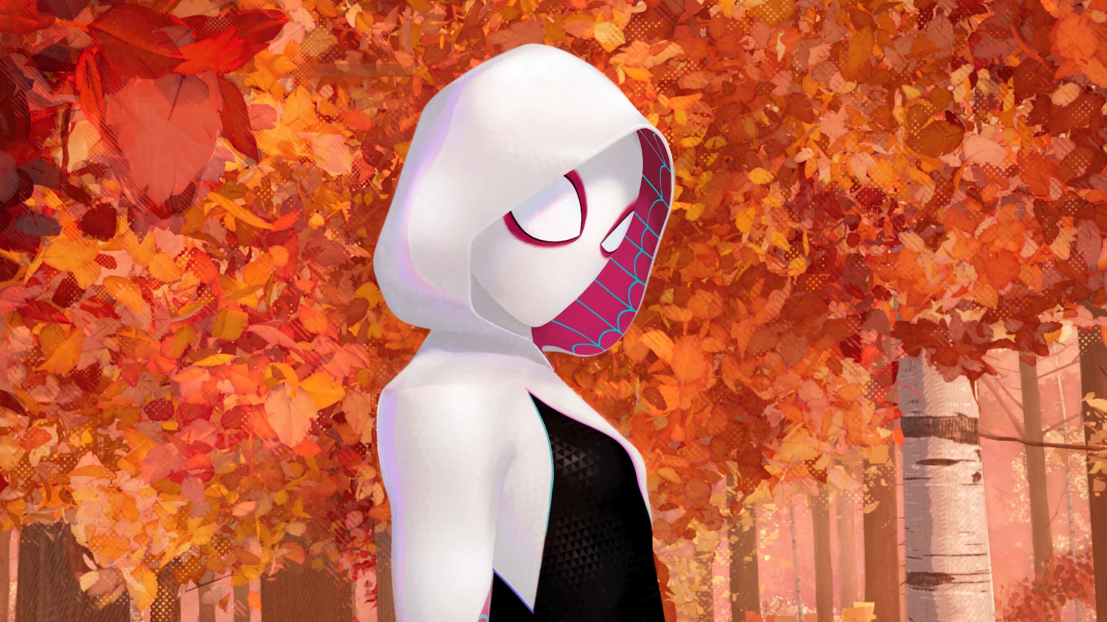 Spider Gwen 4K Ultra HD The Spider Verse Wallpaper