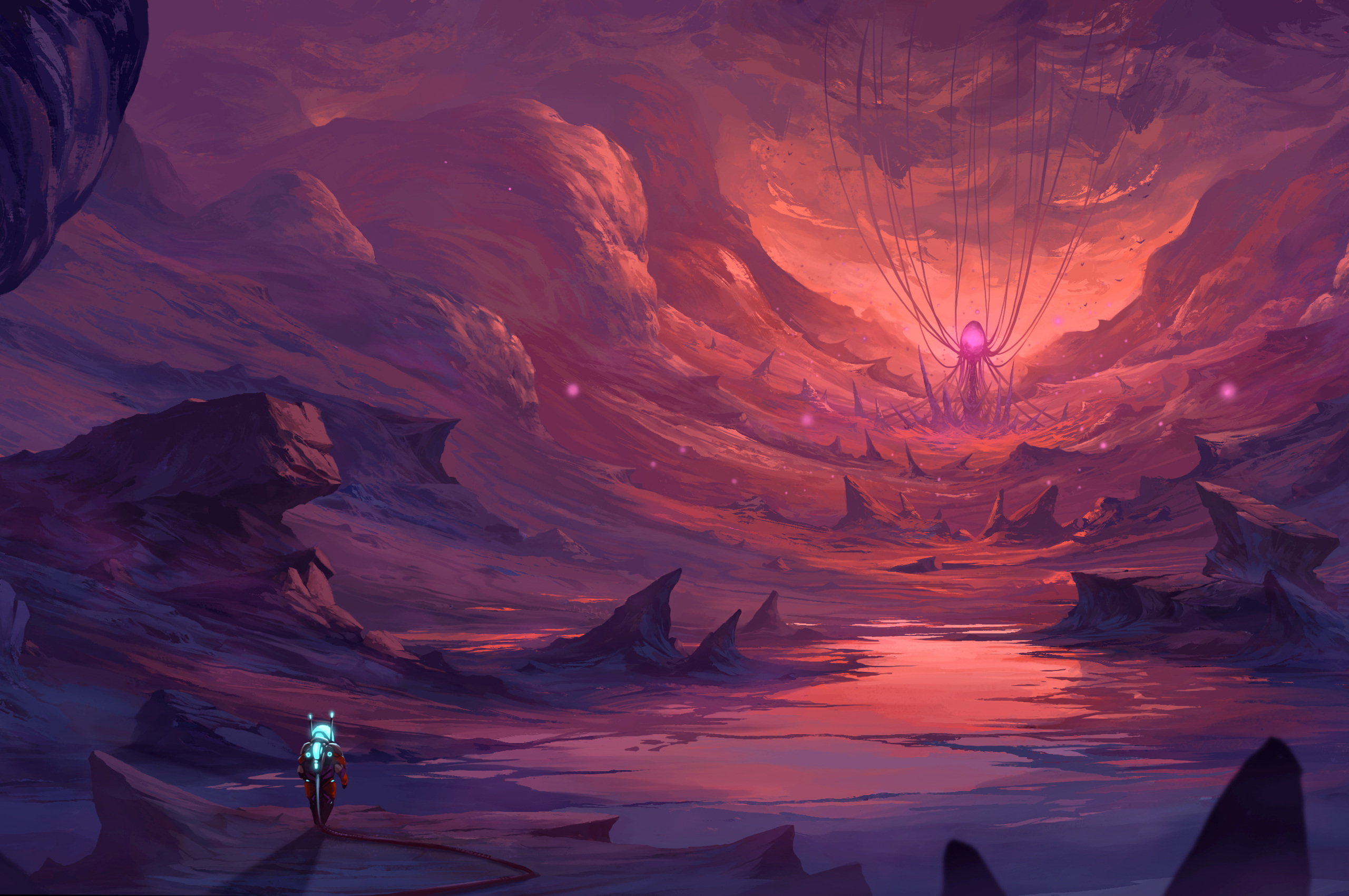 Dreamy Cave Digital Art Chromebook Pixel HD 4k Wallpaper, Image, Background, Photo and Picture