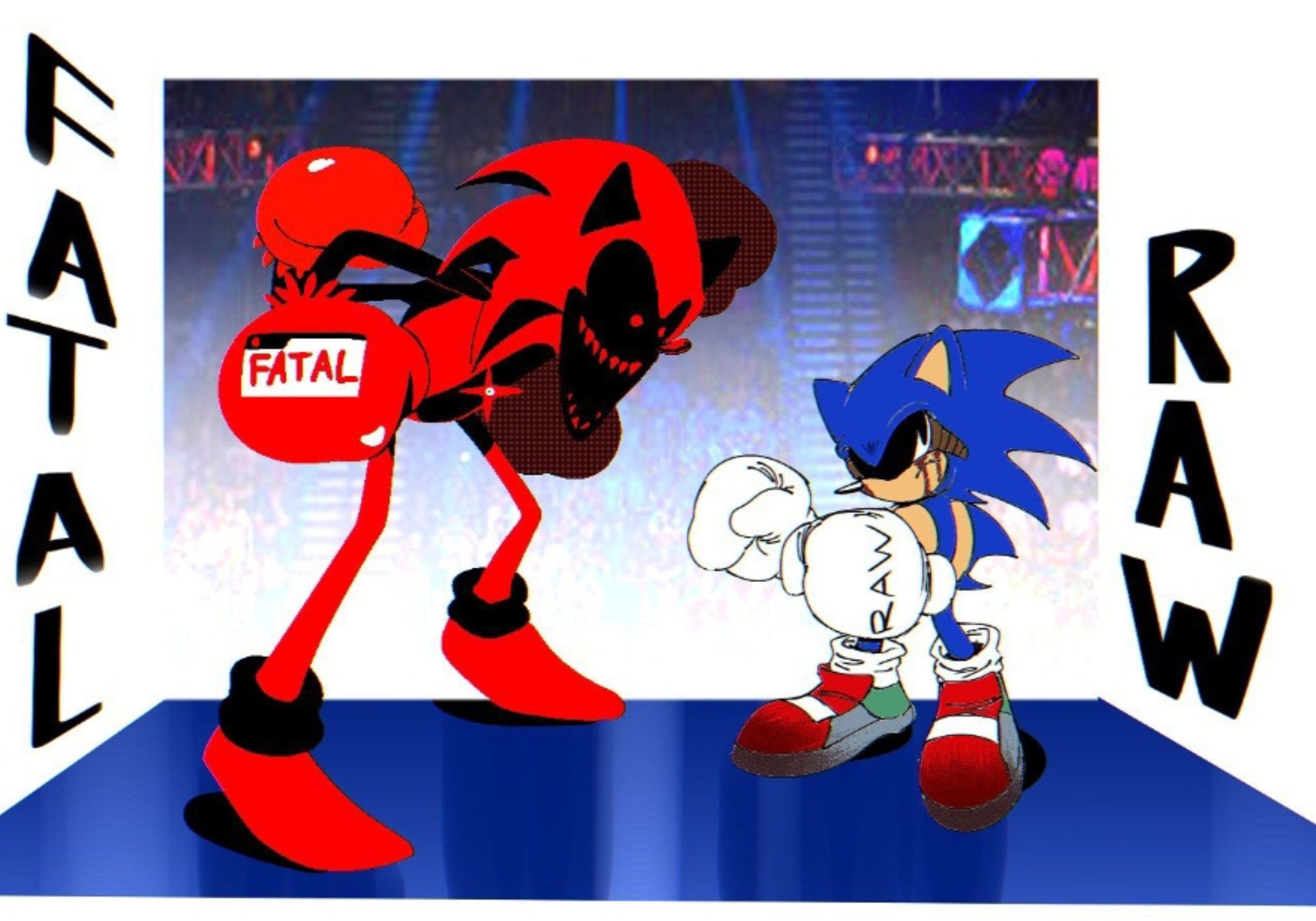 Fatal Error VS Sonic.RAW. Cute kawaii drawings, Horror sans, Kawaii drawings