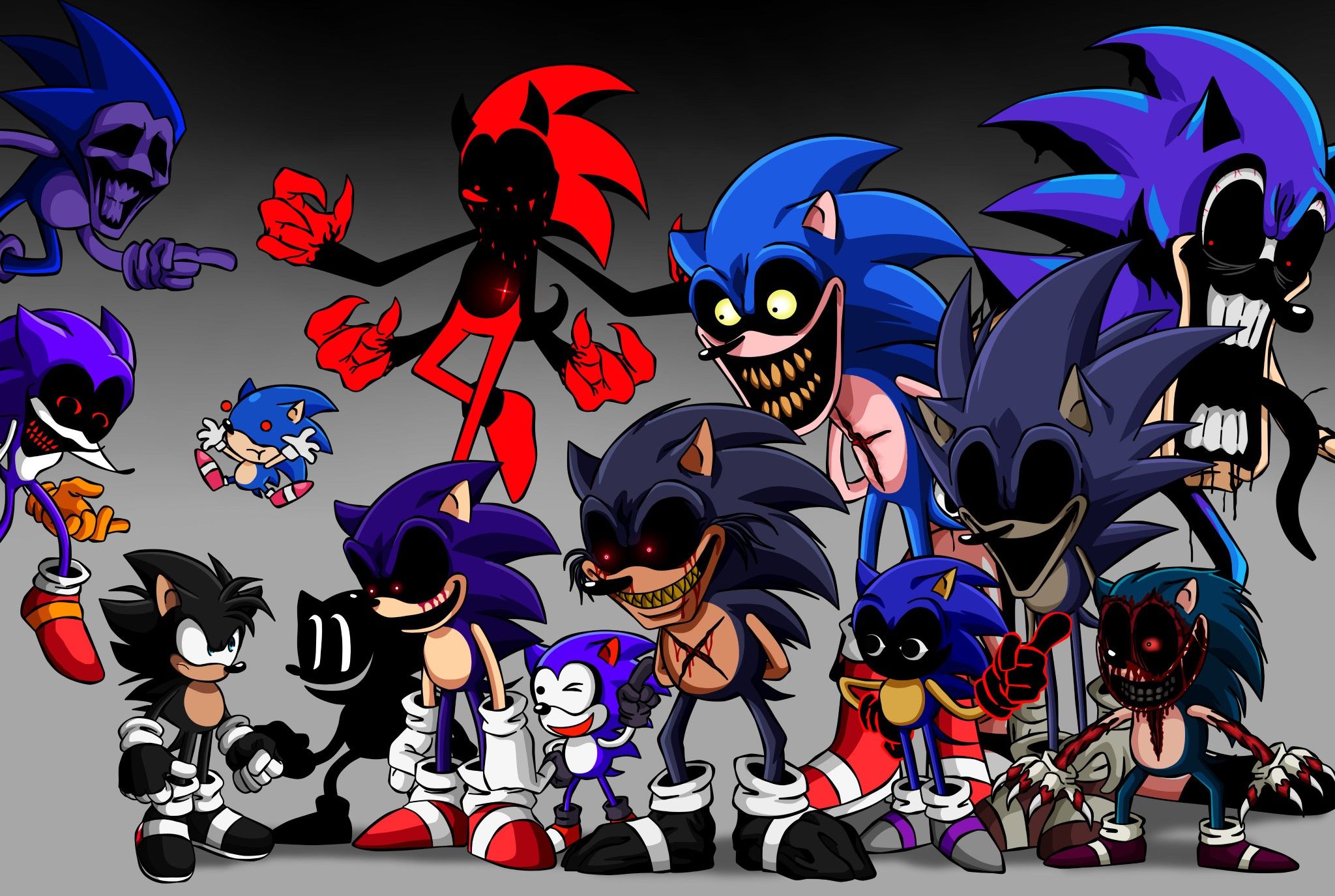 w(°ｏ°)w. Sonic funny, Sonic art, Cartoon art