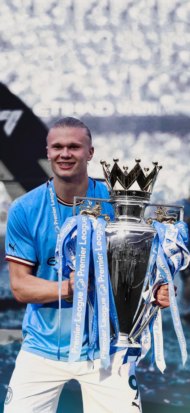 Phone wallpaper of players with trophy (edited by myself)