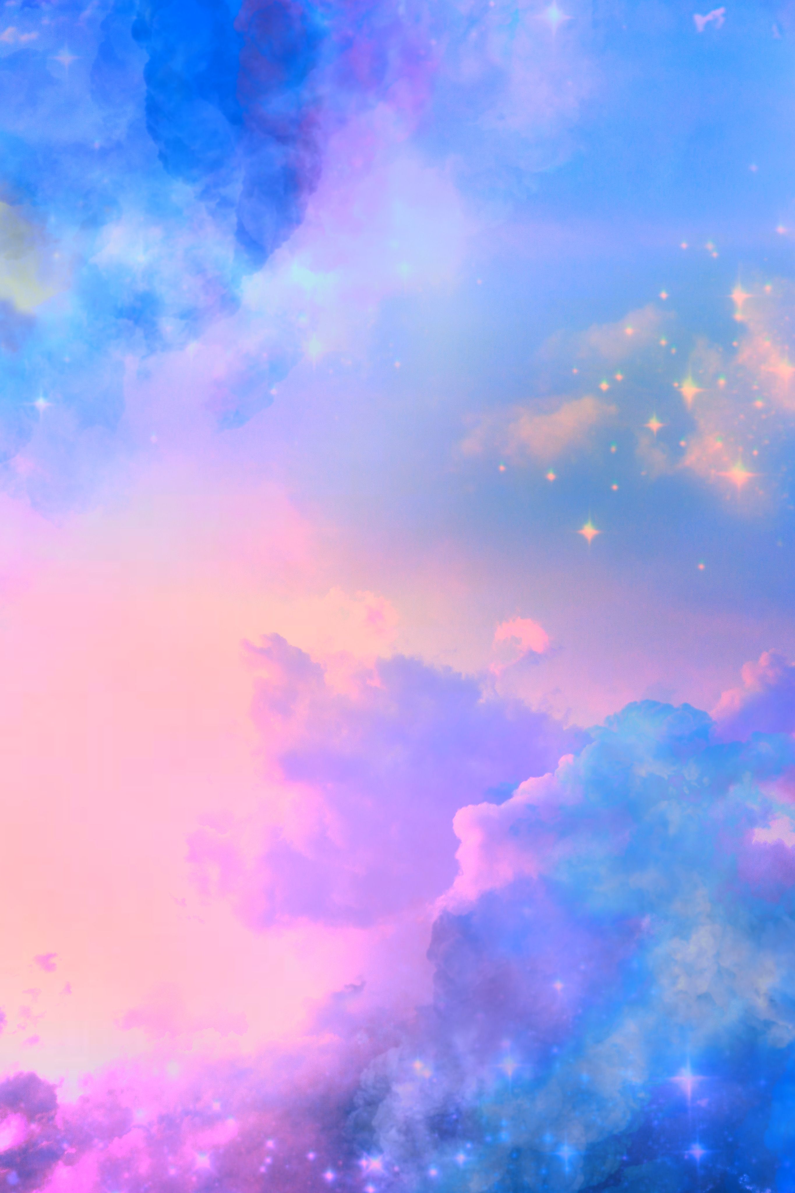 Satisfying. Blue galaxy wallpaper, Pastel galaxy, Wallpaper pink and blue