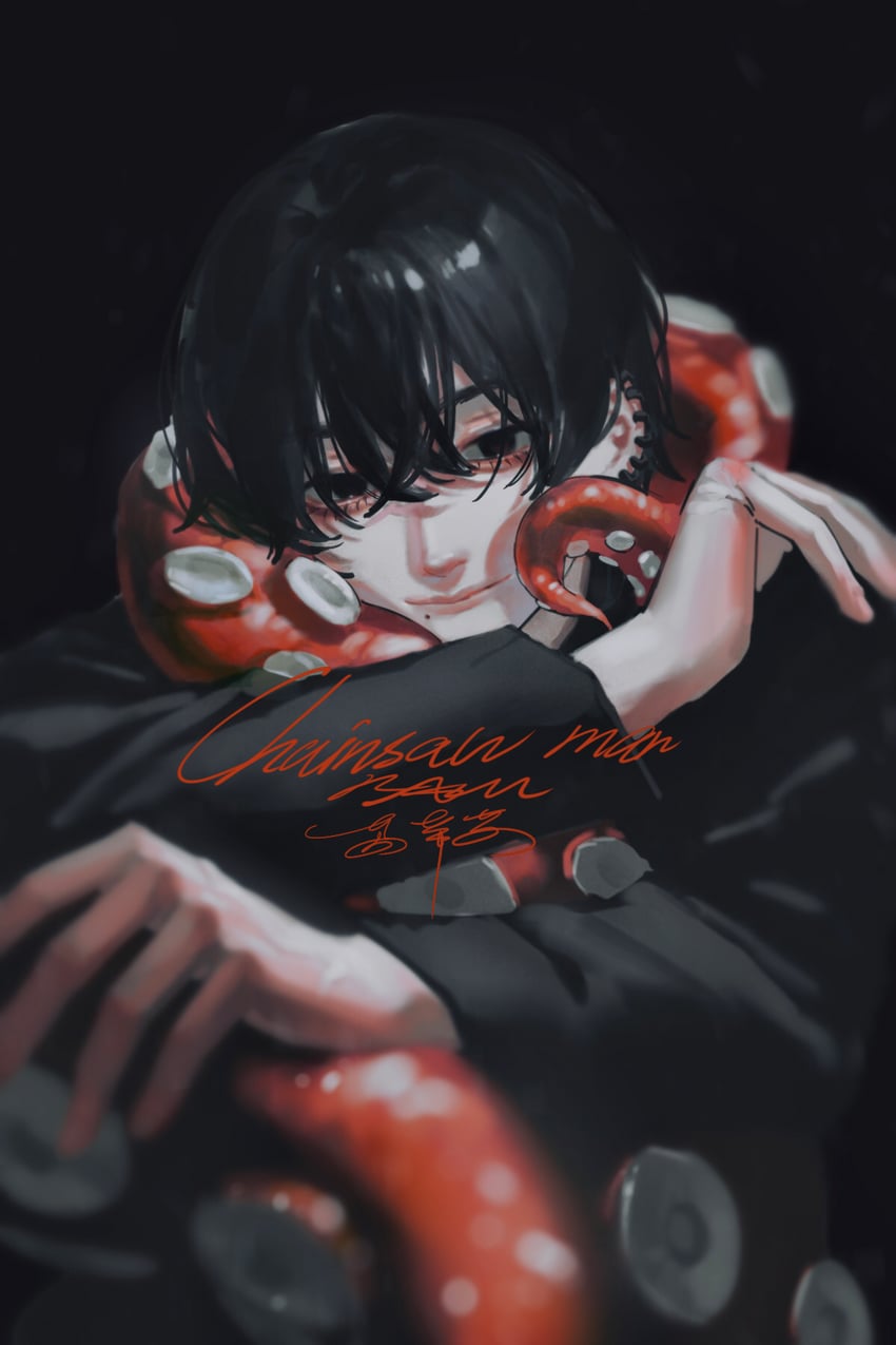 yoshida hirofumi (chainsaw man) drawn