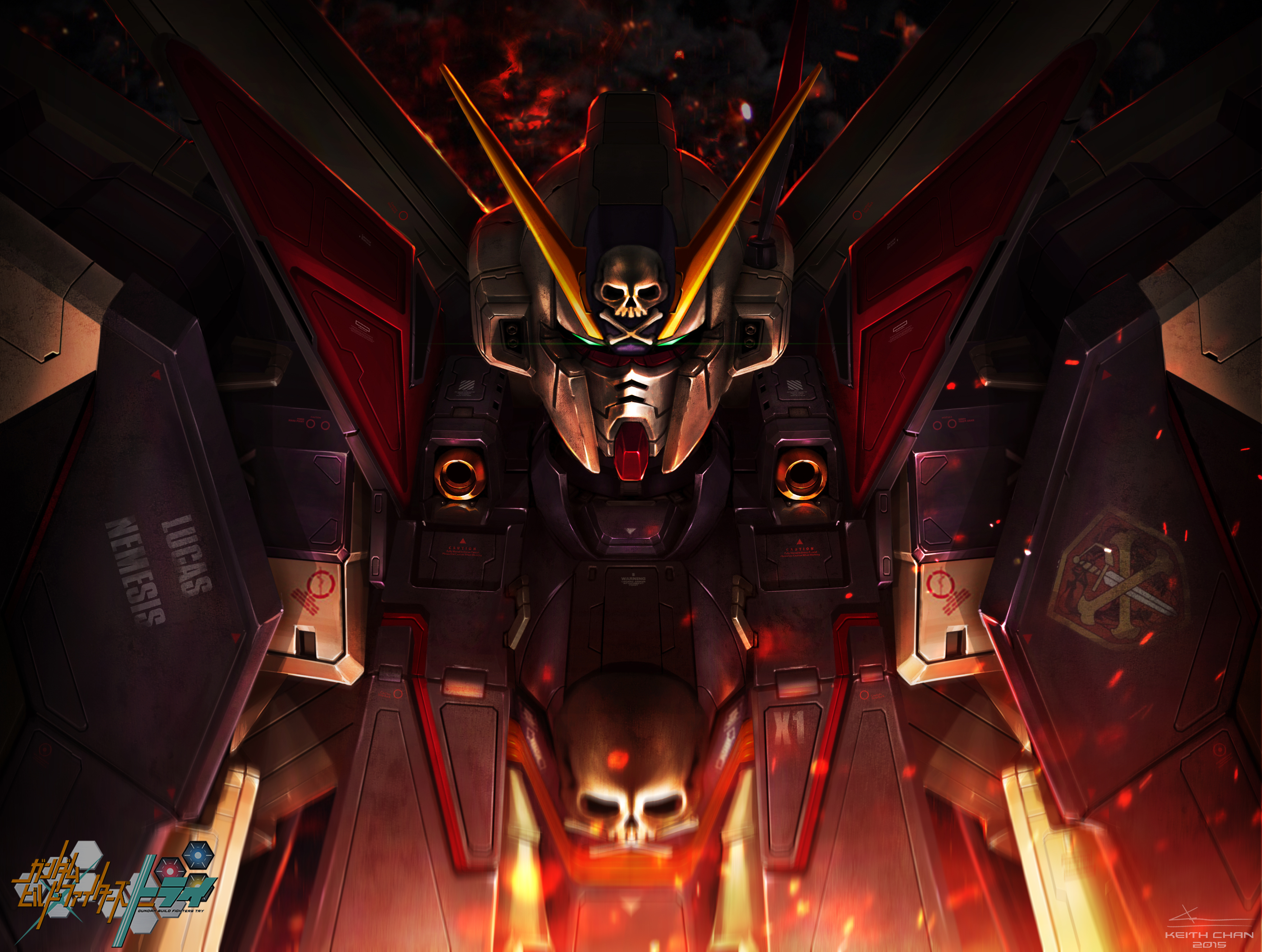 Mobile Suit Crossbone Gundam HD Wallpaper and Background