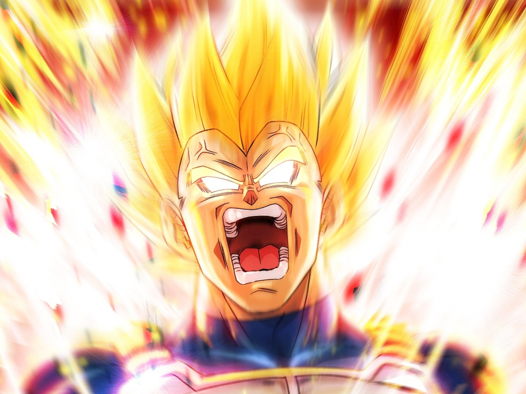 Wallpaper dragon ball z, angry vegeta, anime desktop wallpaper, HD image, picture, background, a2f924