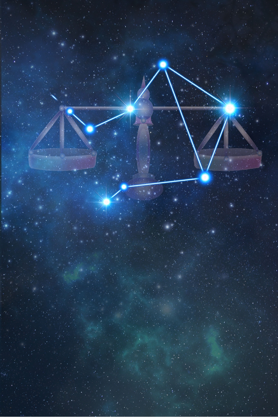 Beautiful Libra Creative Synthetic Background Wallpaper Image For Free Download