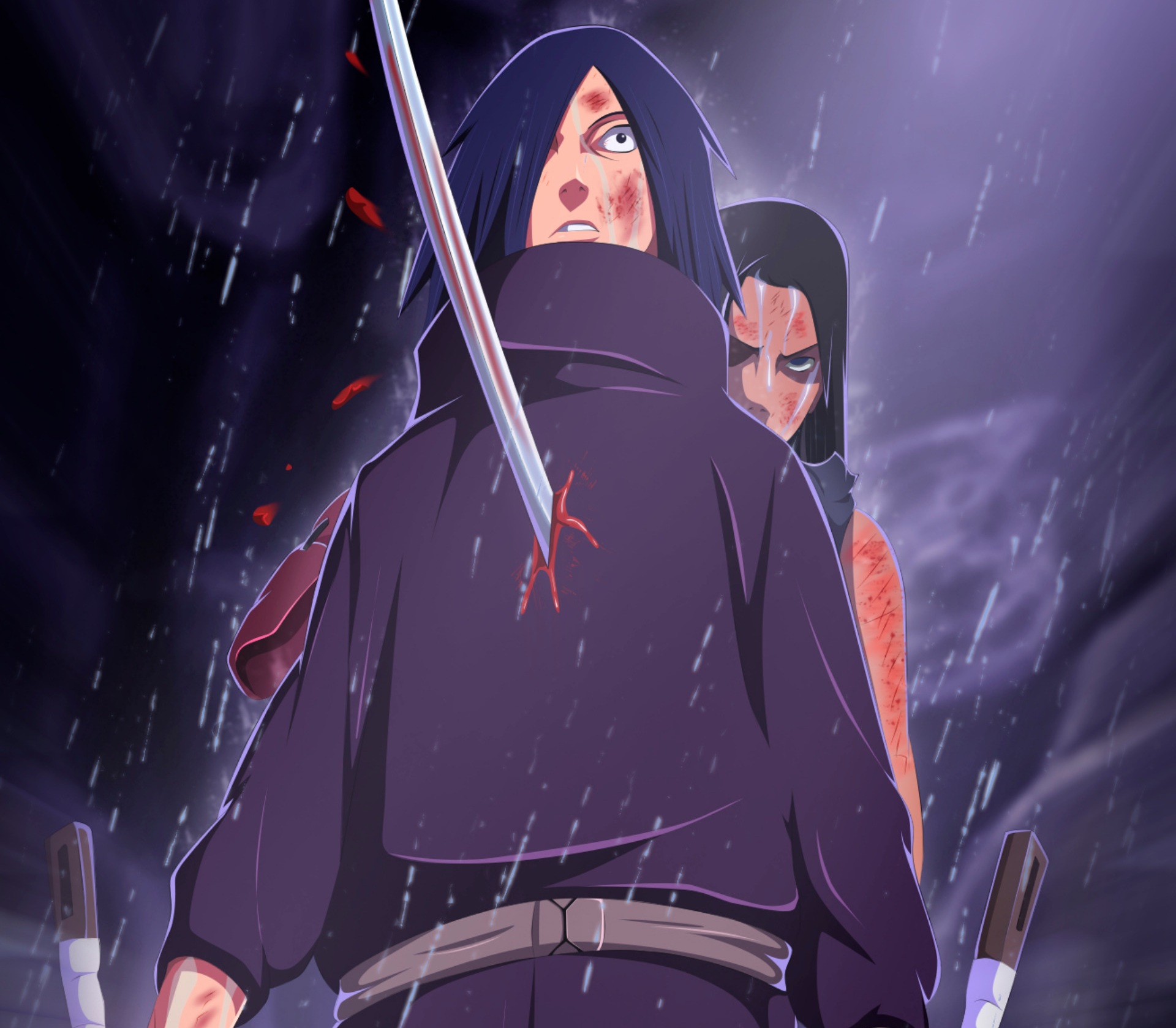HD desktop wallpaper: Anime, Naruto, Hashirama Senju, Madara Uchiha download free picture