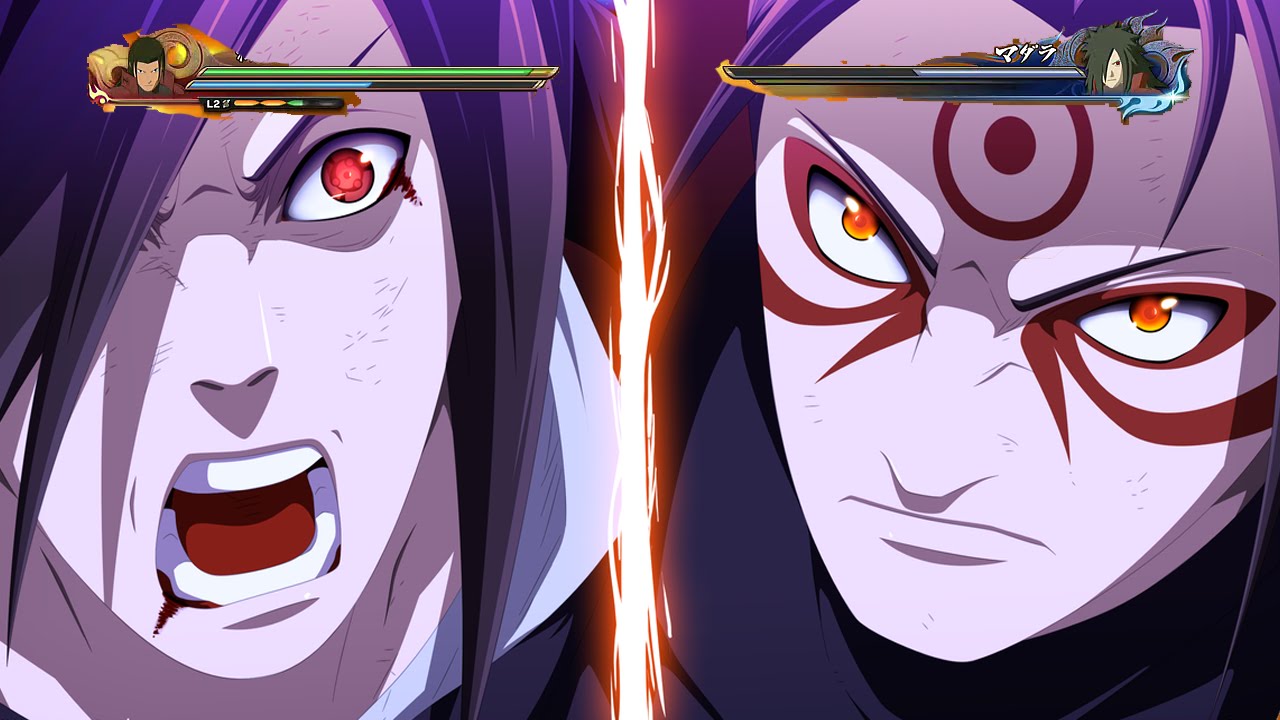 Naruto Ultimate Ninja Storm 4 PS4 Hashirama Vs Madara Boss Battle [60FPS]