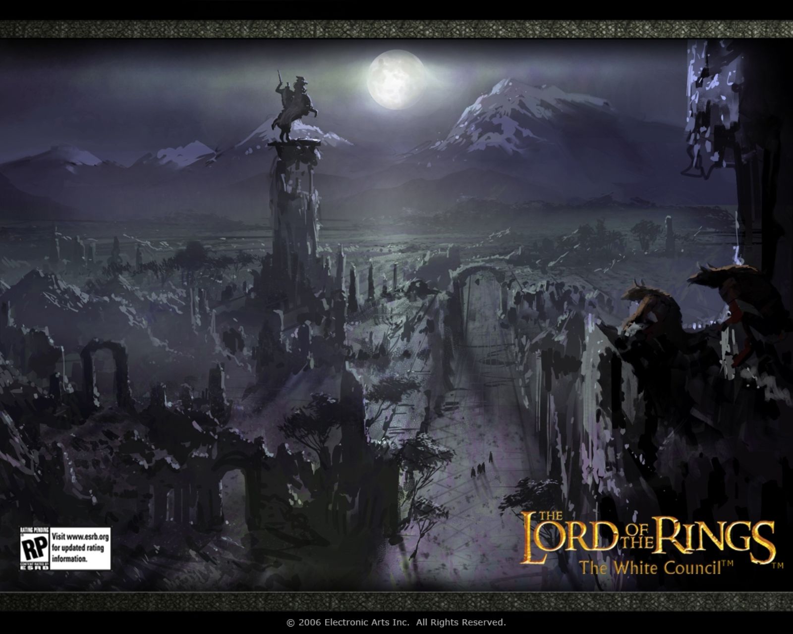 Desktop Wallpaper The Lord of the Rings vdeo game