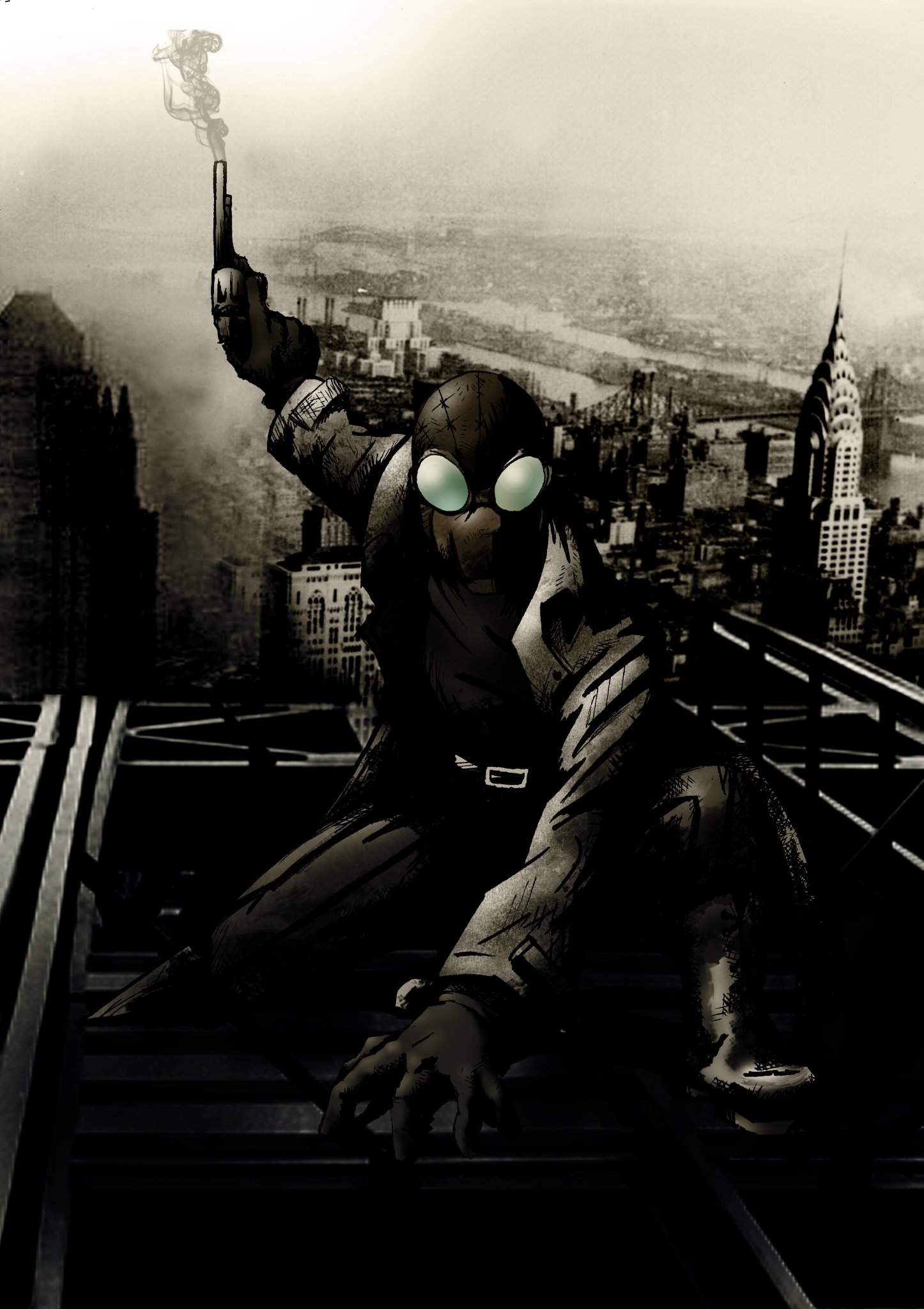 Peter Parker Spiderman Noir Earth 90214. Wiki. Spider Man Amino