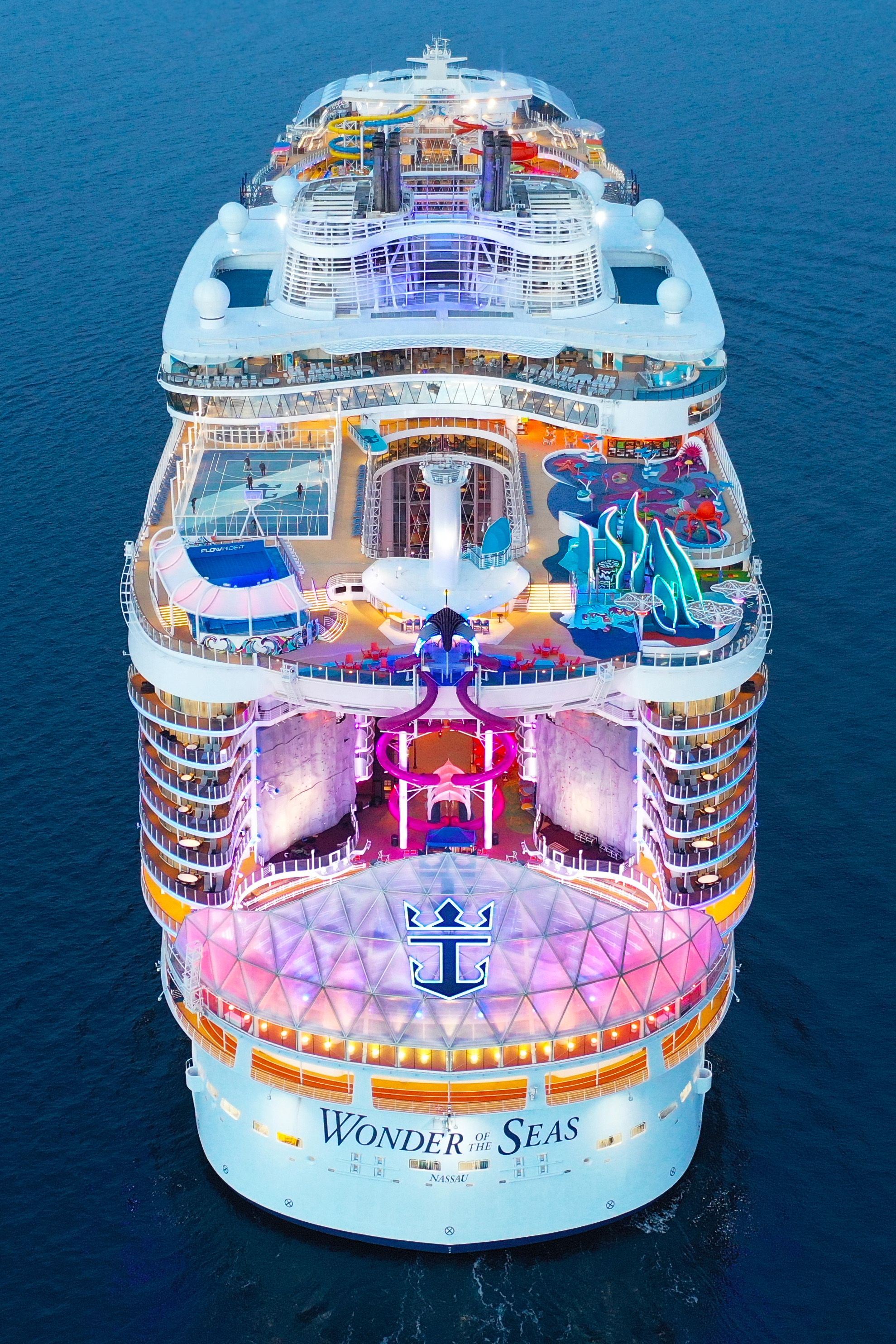 Wonder Of The Seas. The World's Biggest Ship Brings Even Bigger Adventures To The Award Winning Oasis C. Cruise Ship, Royal Caribbean Cruise, Biggest Cruise Ship