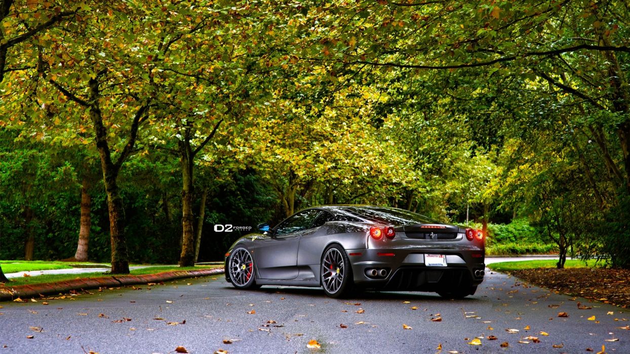 Nature cars Ferrari F430 wallpaperx1080