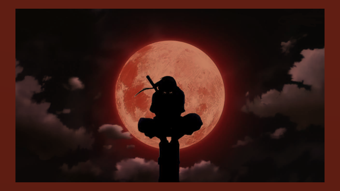 Itachi wallpaper for makbook SK. Itachi, Anime background, Night sky wallpaper