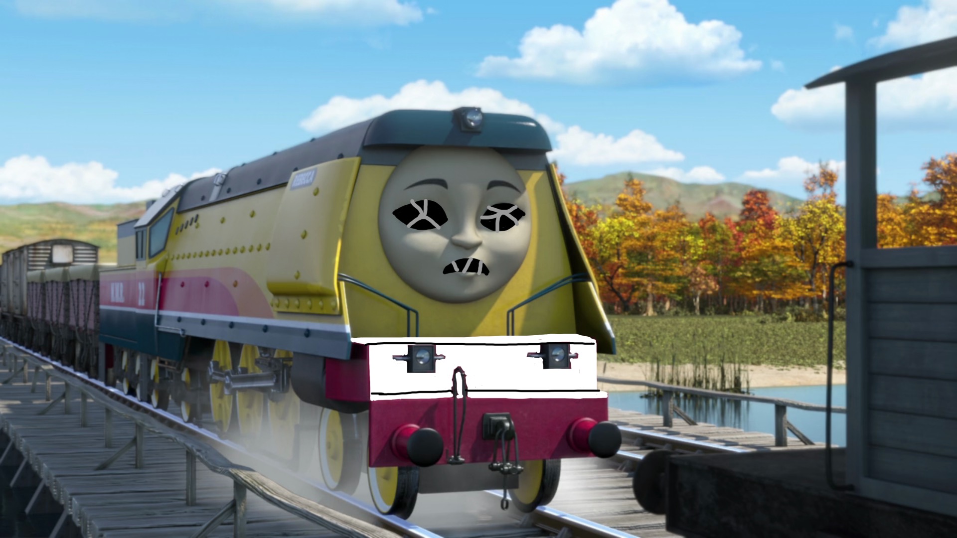 AU: Rebecca as the Unstoppable