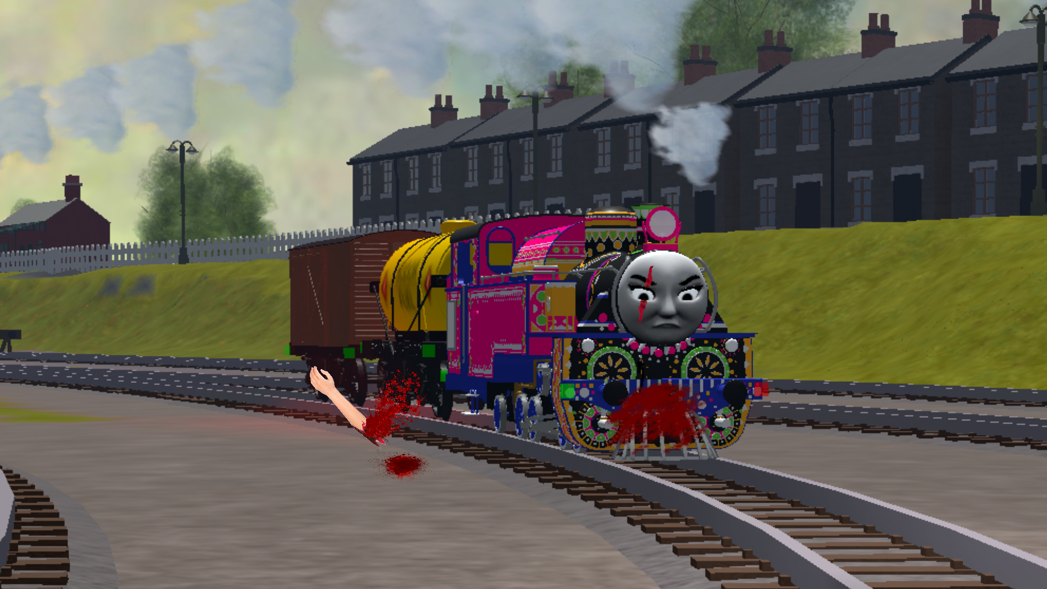 Roland Johnson Pierson Sodor Fallout AU Edits 2 #sodorfallout