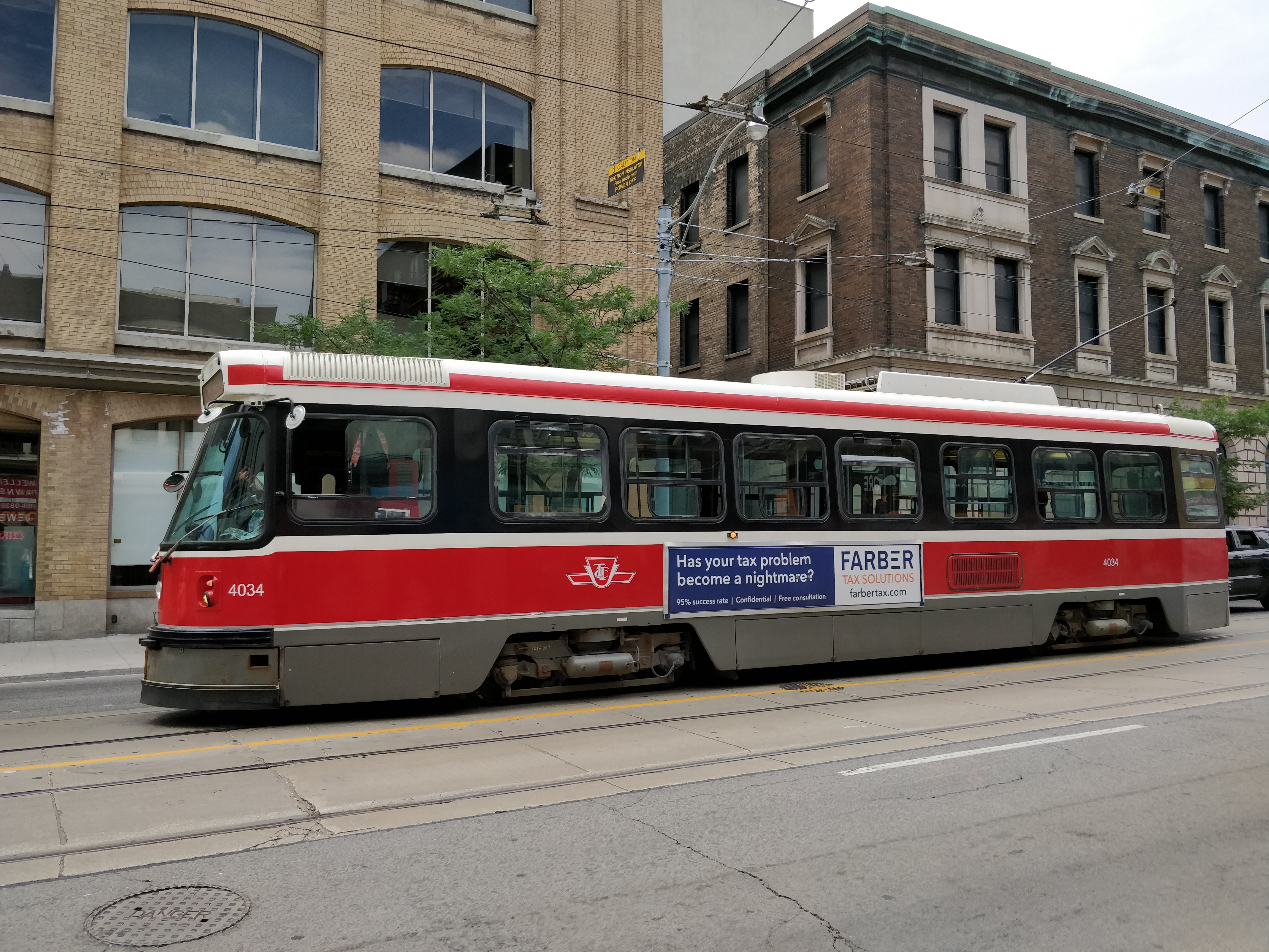 Wallpaper, Toronto, ttc, tram, vehicle, city 4608x3456