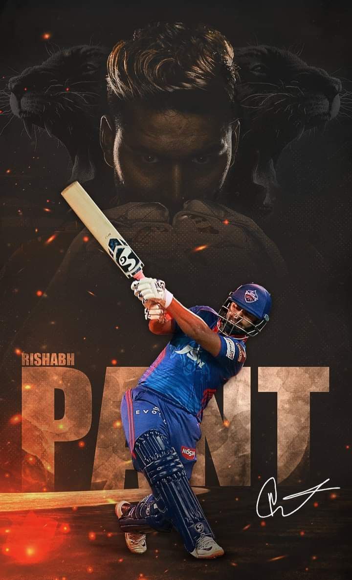 Rishabh Pant wallpaper. Cricket