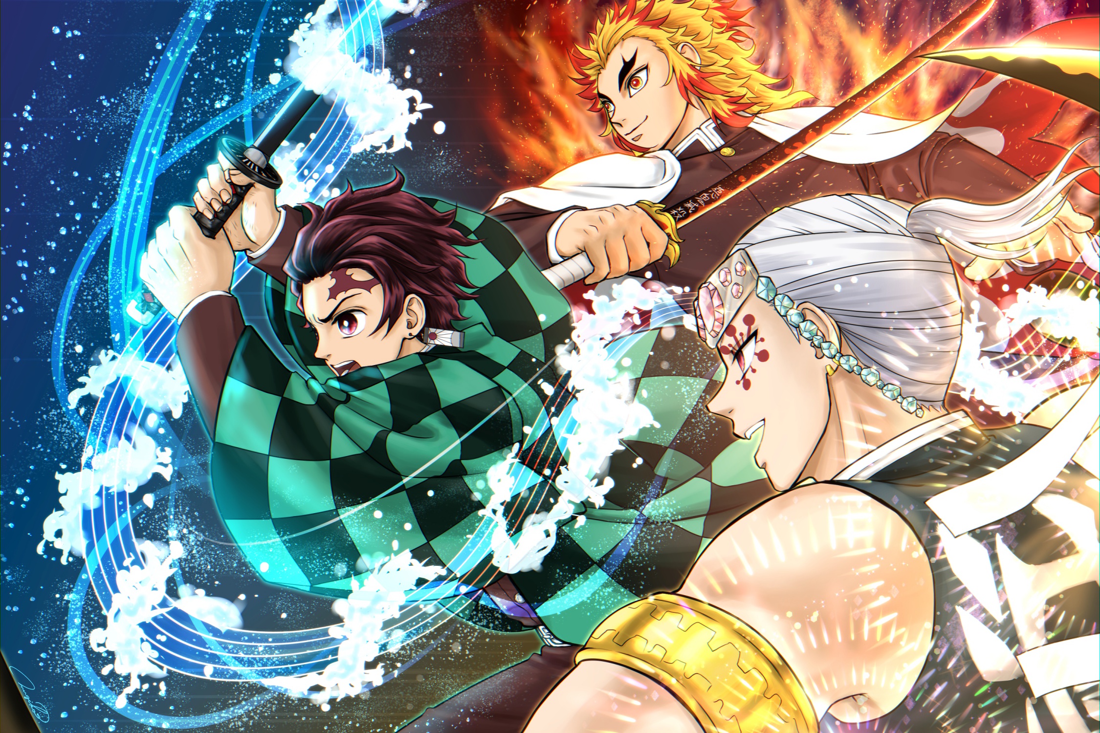Anime Demon Slayer: Kimetsu no Yaiba HD Wallpaper