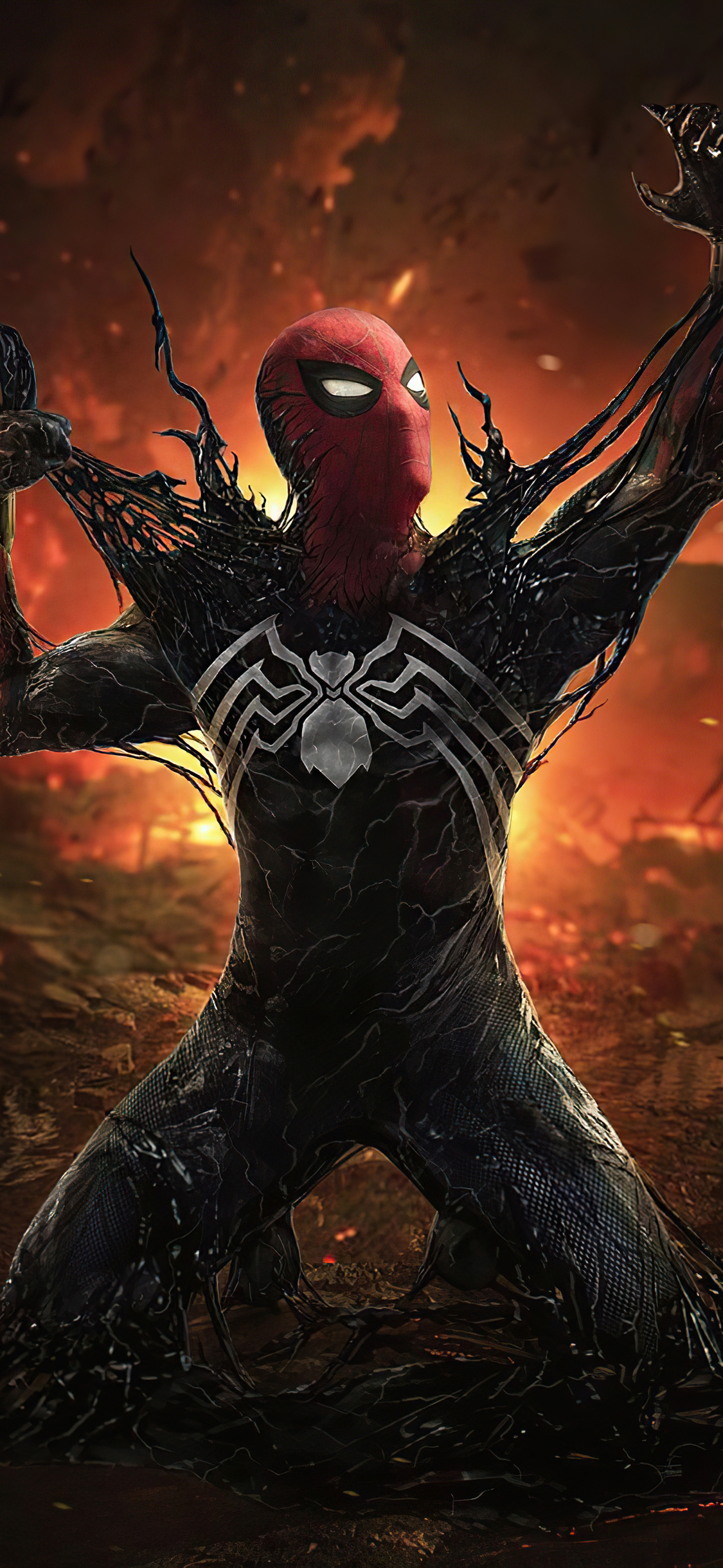 Symbiote Spiderman 4k iPhone XS, iPhone 10, iPhone X HD 4k Wallpaper, Image, Background, Photo and Picture