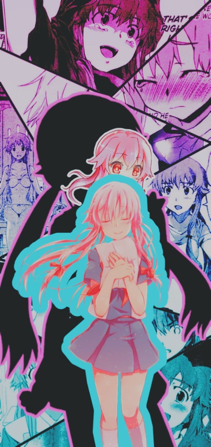Edit de Gasai Yuno. Anime, Mirai nikki, Yandere manga