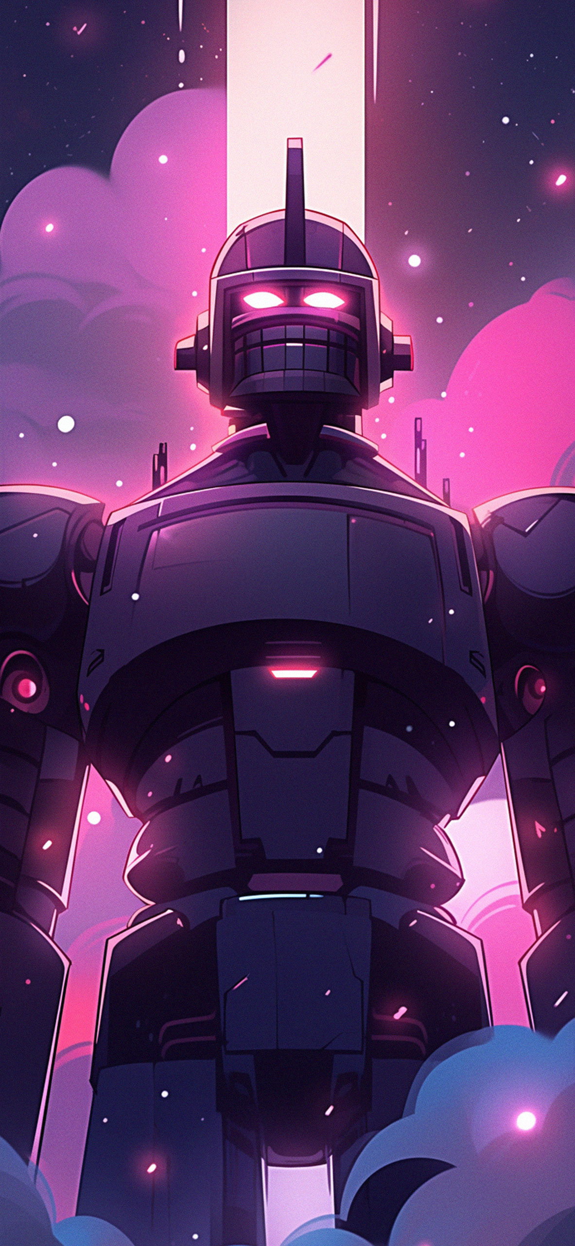 Angry Robot Cartoon Wallpaper Wallpaper for iPhone 4k