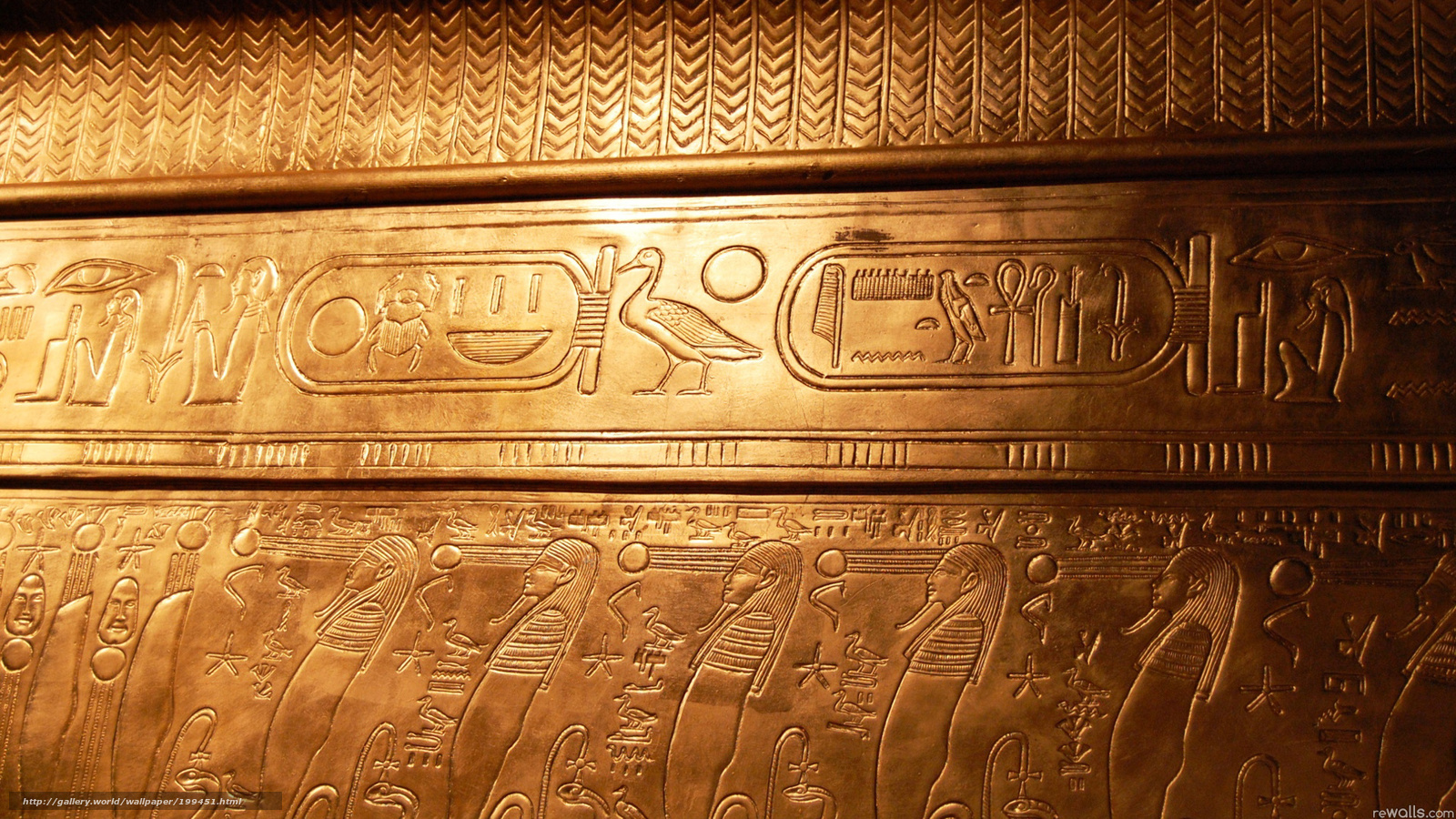 Download wallpaper Egypt, gold, signs free desktop wallpaper in the resolution 1920x1080