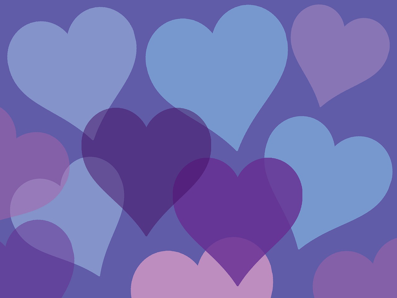 Download Heart Hearts Purple Royalty Free Stock Illustration Image