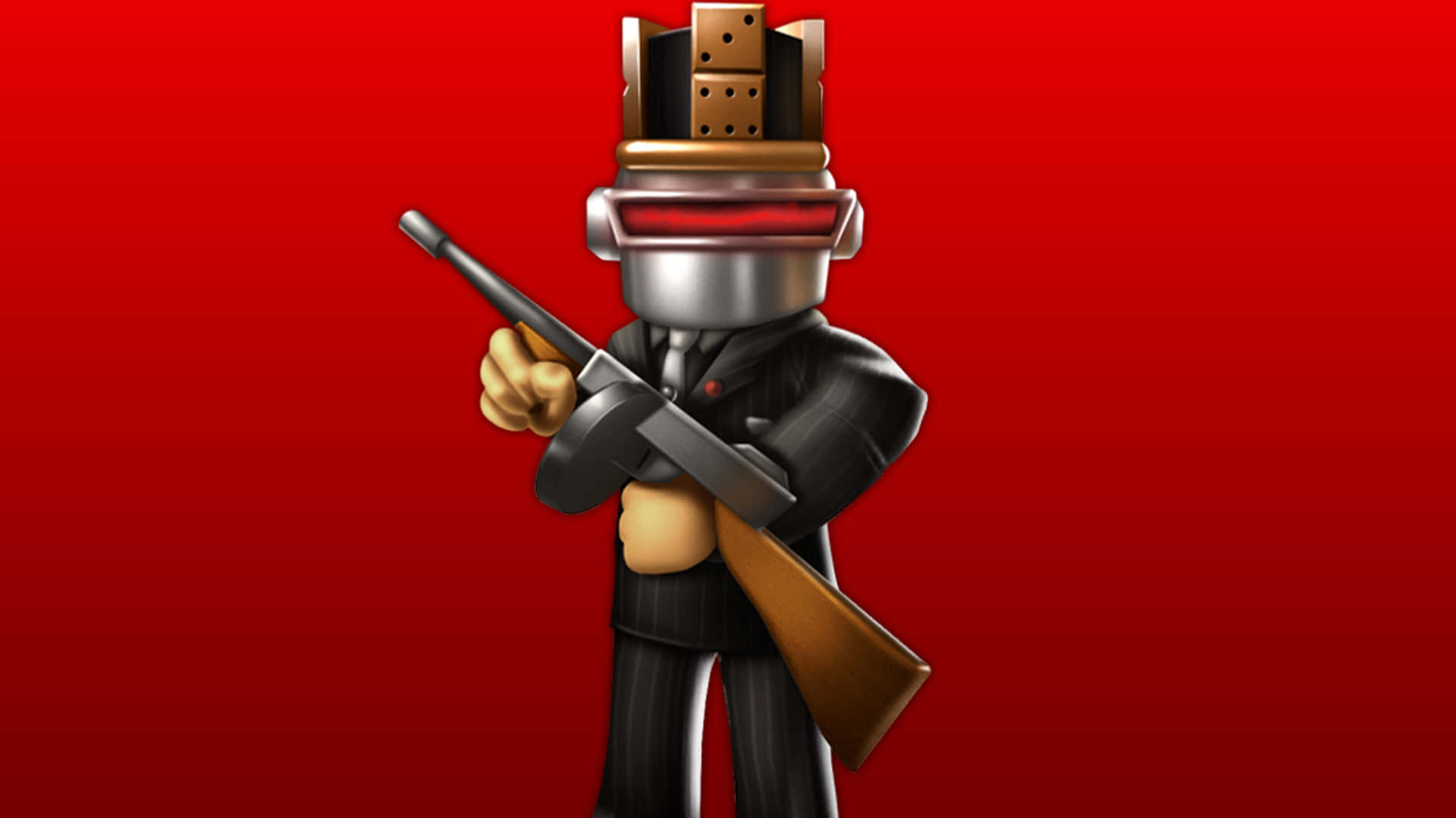 Download Dark Genex Roblox Character Wallpaper