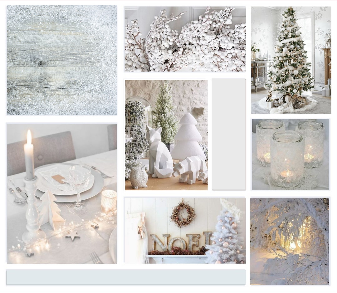 Moodboard Christmas Frosted