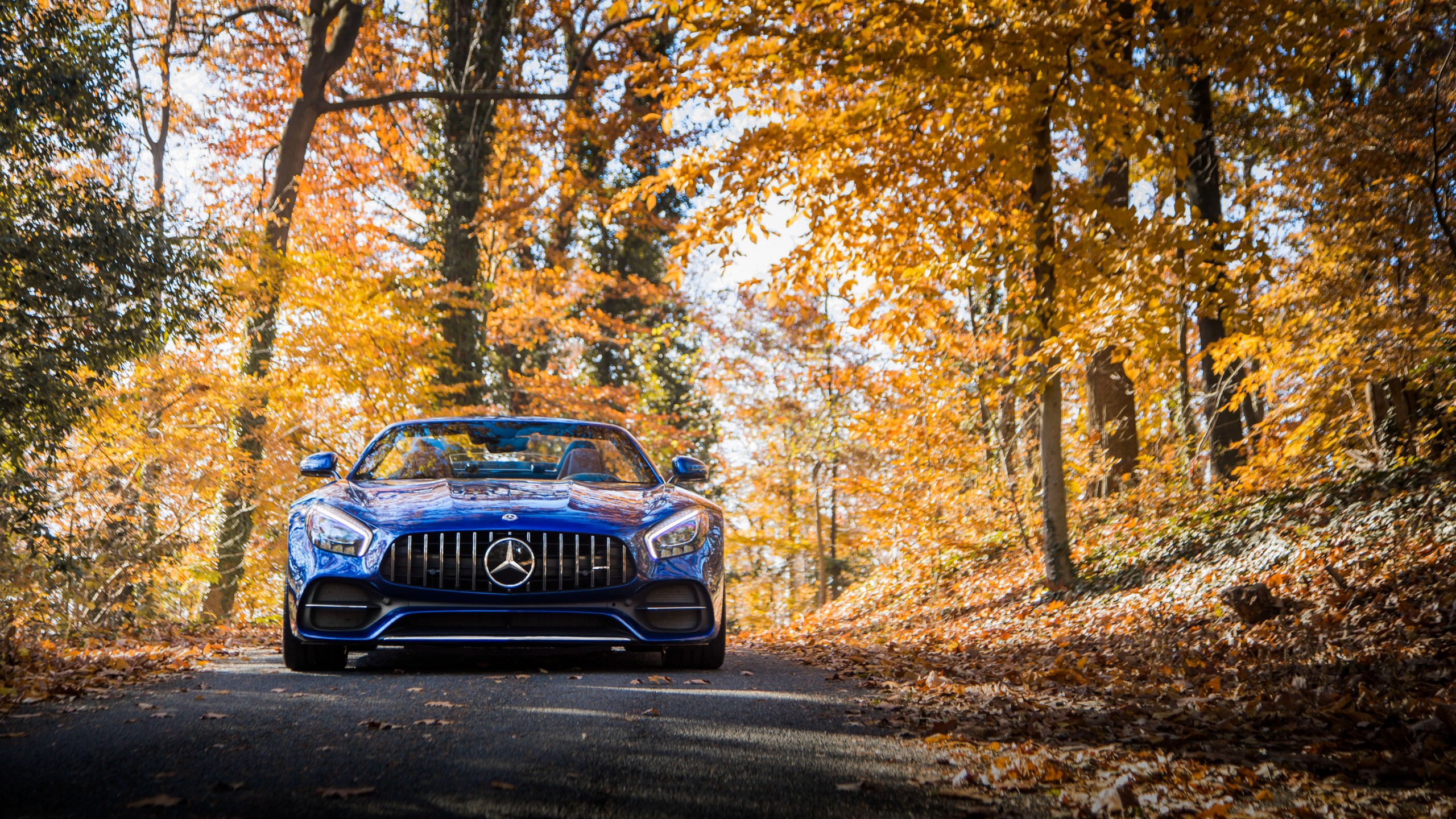Mercedes AMG GT C Roadster 4K Wallpaper Car Wallpaper