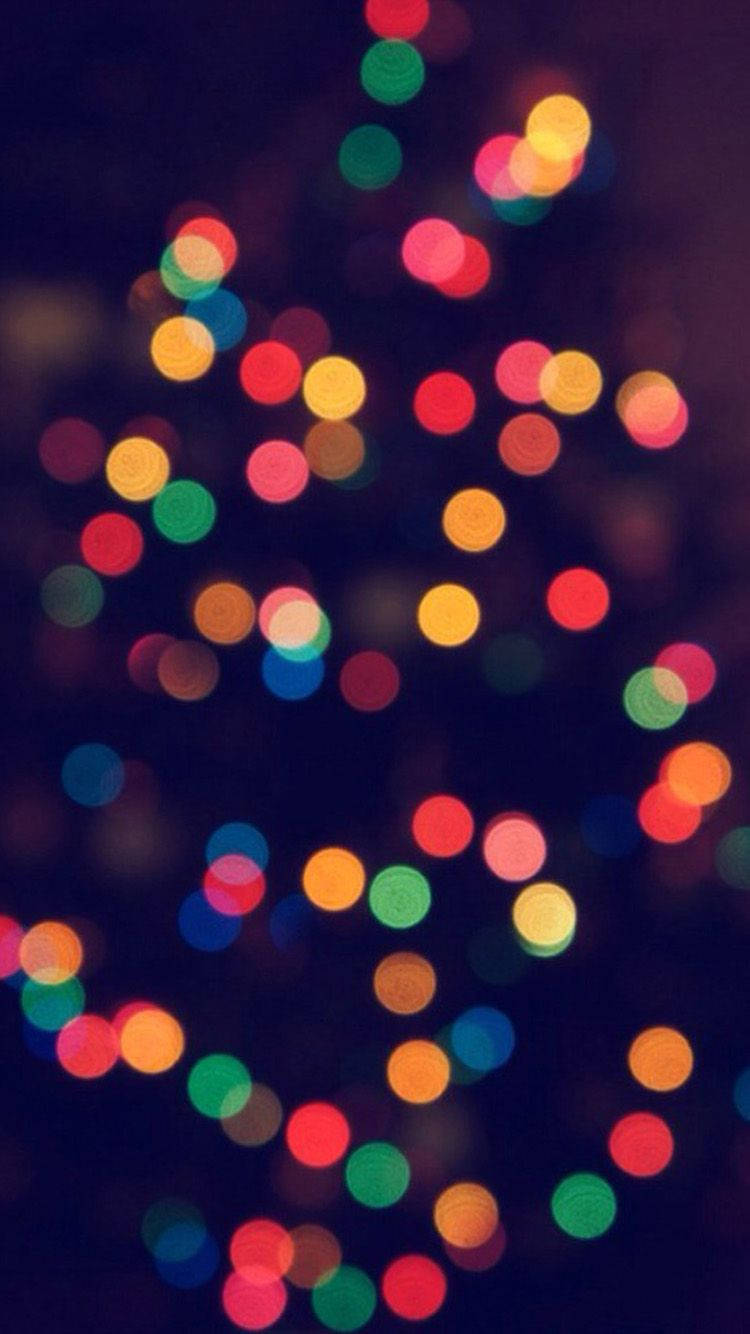 Download Get your Christmas decorations twinkling with festive iPhone lights! Wallpaper