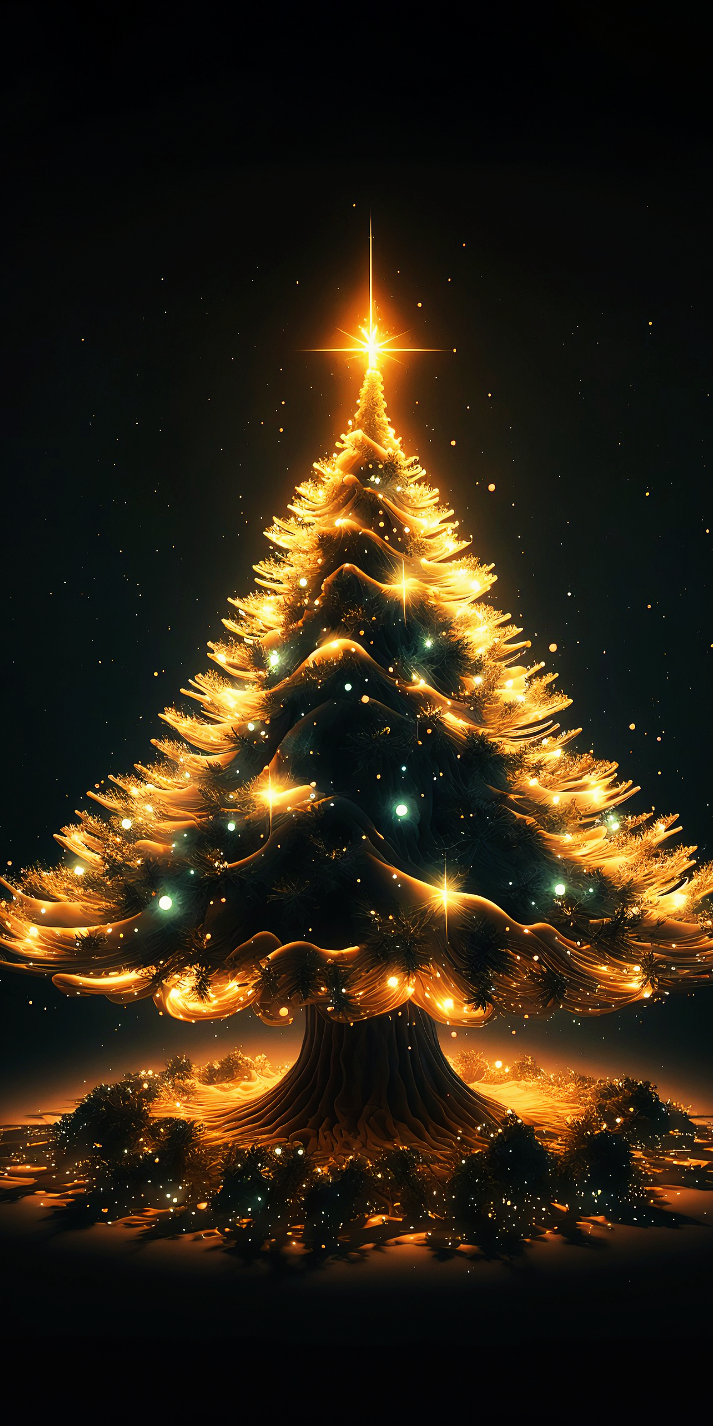 Festive Christmas iPhone wallpaper pack