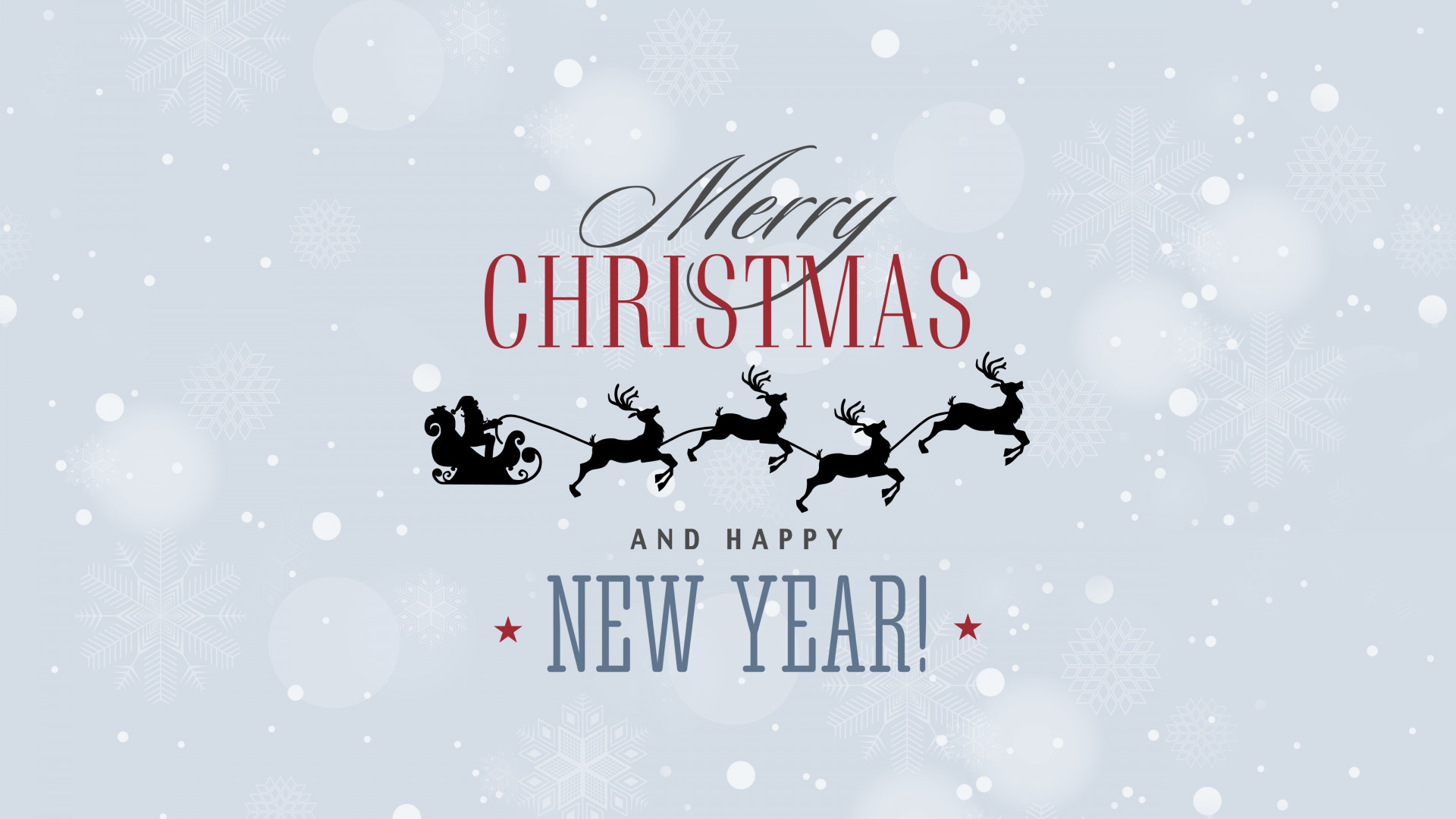 Download wallpaper: Merry Christmas and a Happy New Year 1920x1080