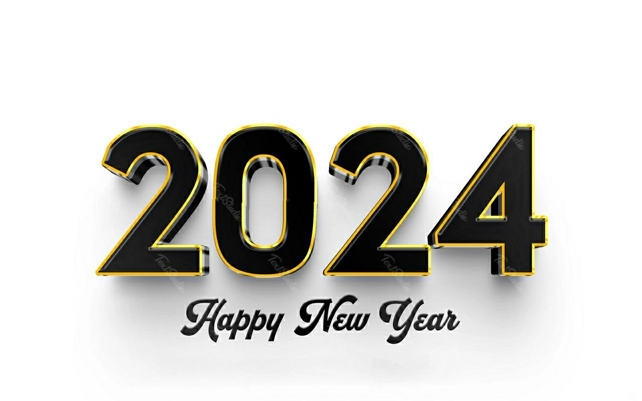Happy New Year 2024 Wallpaper, New Year 2024 Image Download HD в 2023 г