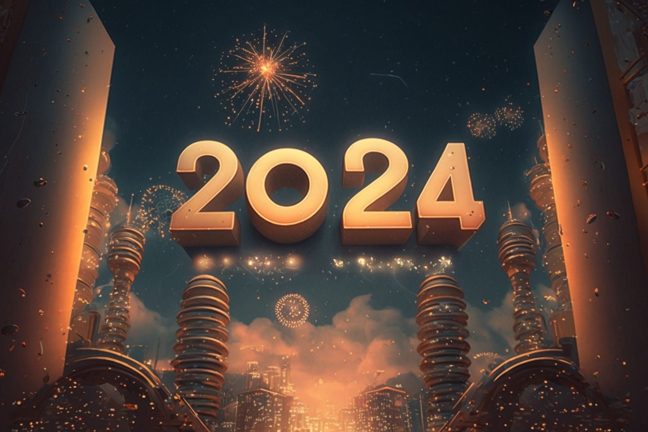 Happy New Year 2024 Wallpapers - Wallpaper Cave