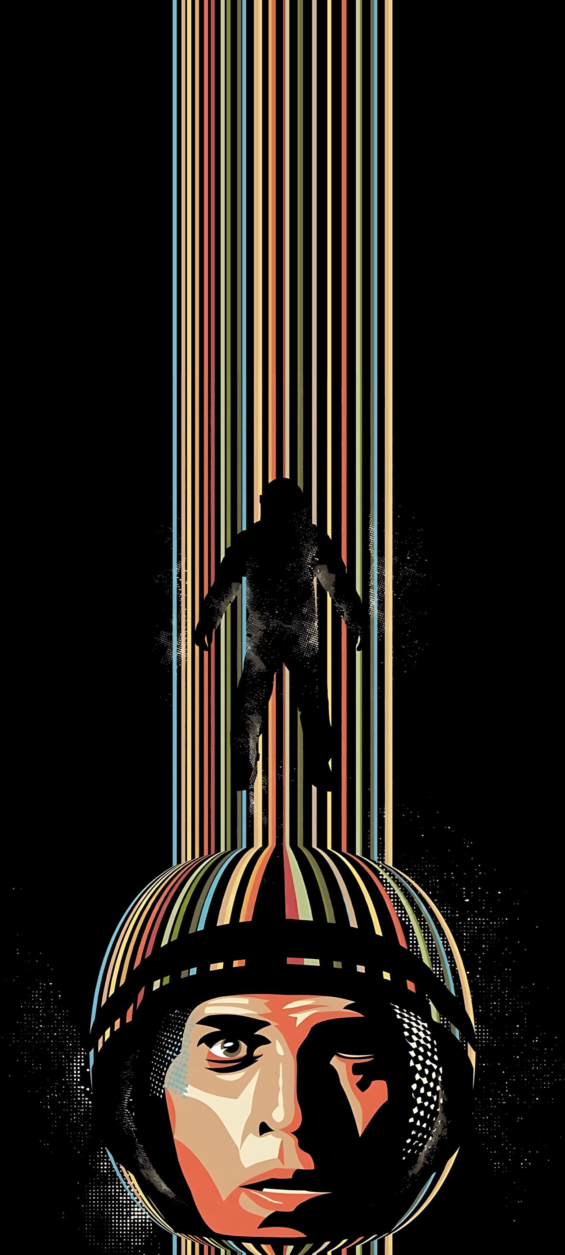 Interstellar movie film posters, art, AMOLED optimized, phone wallpaper collection [1844x4096] [20:9]