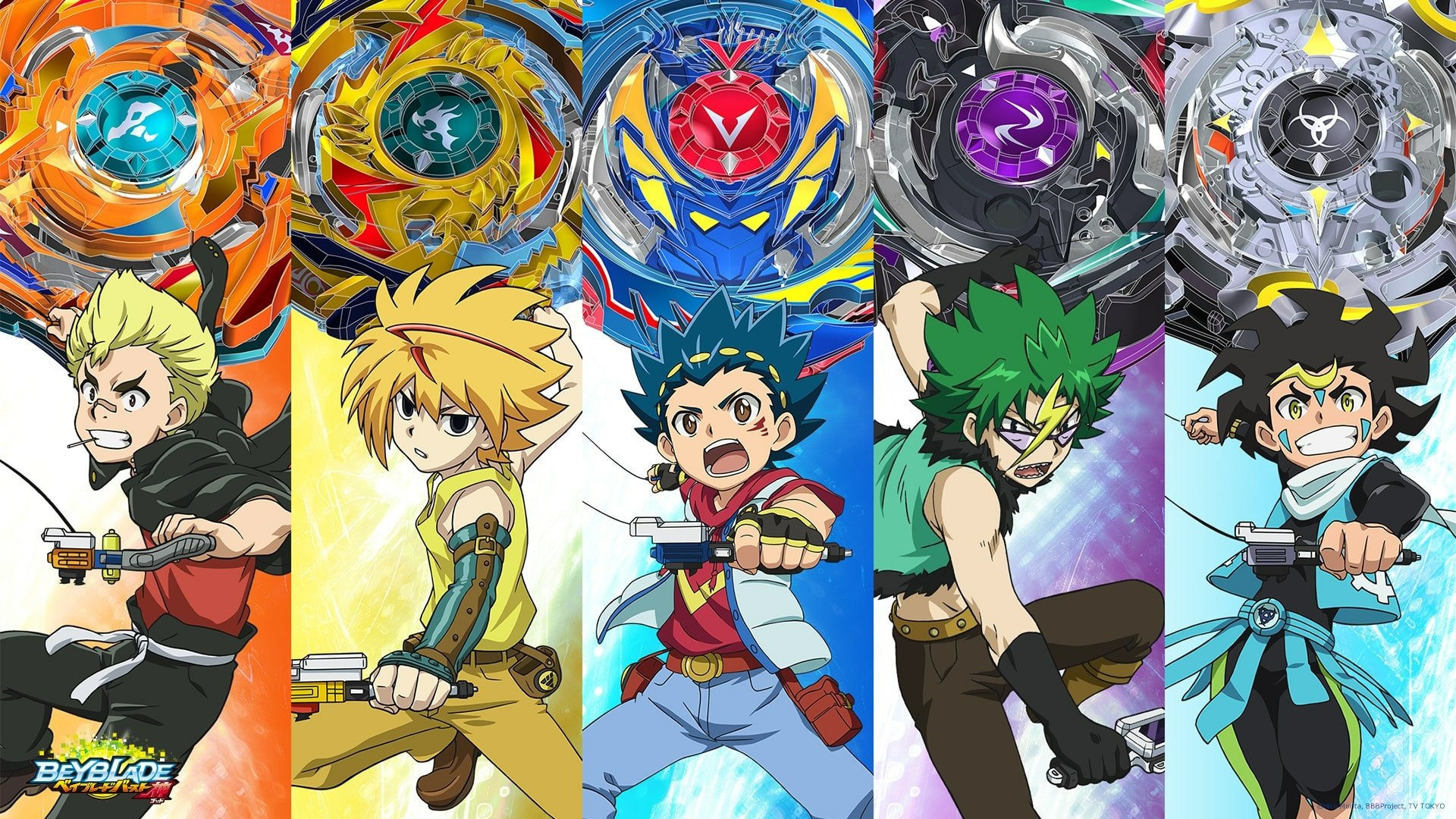 Download Anime Beyblade Burst HD Wallpaper
