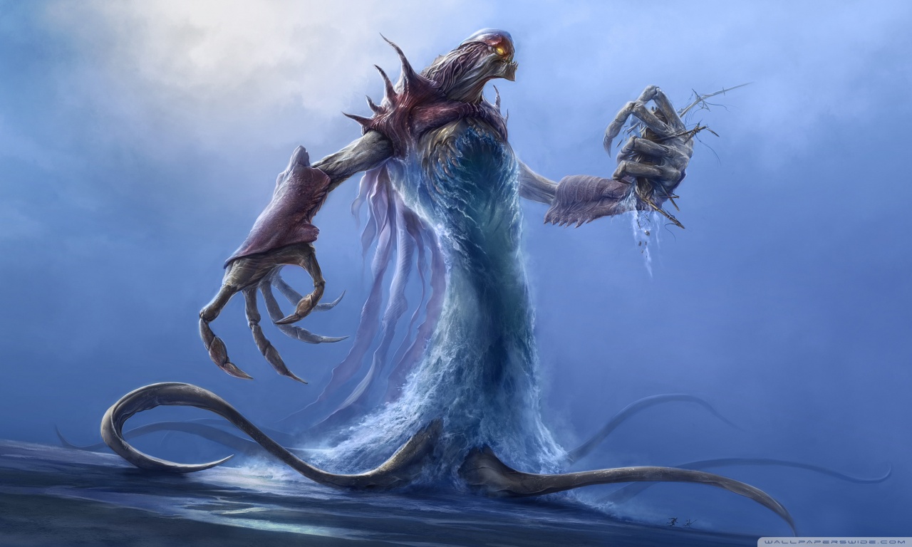 Sea Demon Ultra HD Desktop Background Wallpaper for 4K UHD TV, Widescreen & UltraWide Desktop & Laptop, Tablet