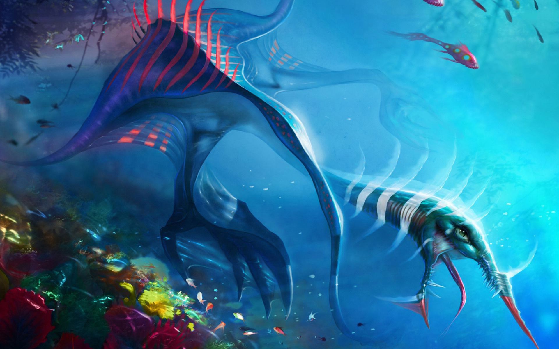 Underwater Creature Fantasy Sea Monster